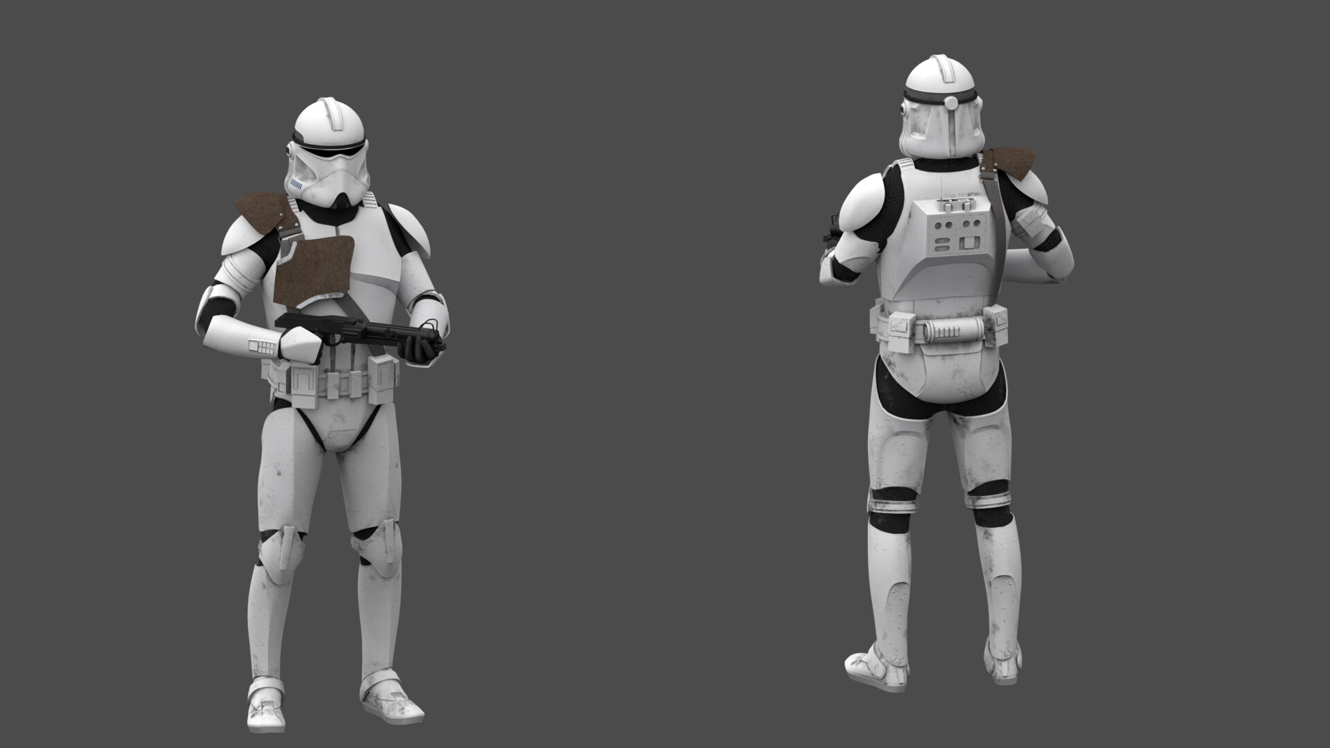 Phase Airborne Trooper ArtStation Clone Troopers, Finished