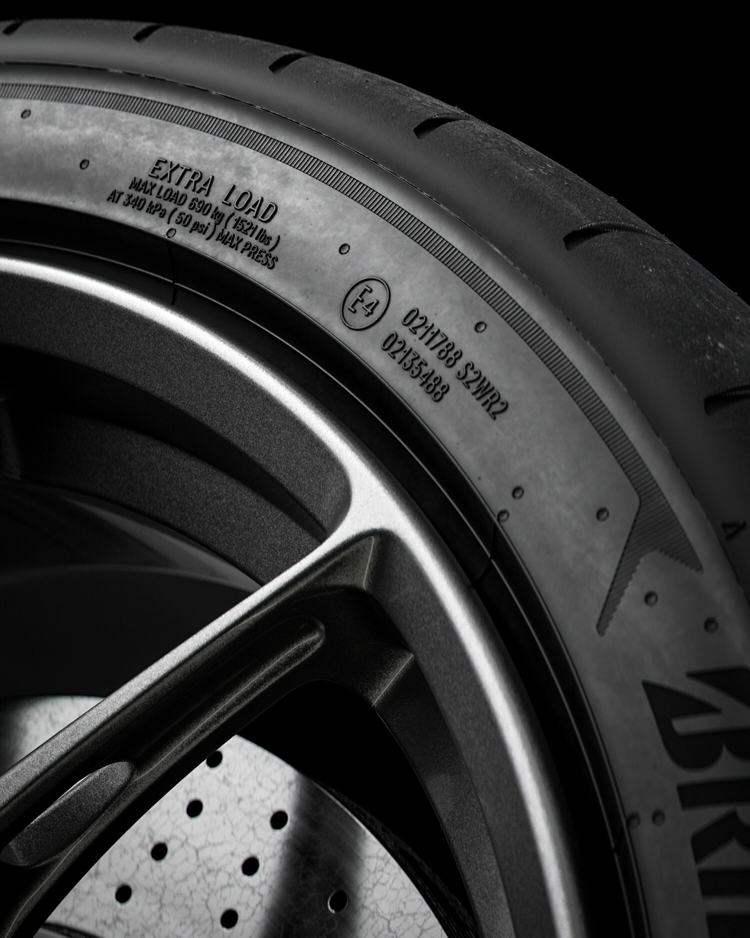 ArtStation - Bridgestone Potenza Race • 235/40 ZR18 (95Y