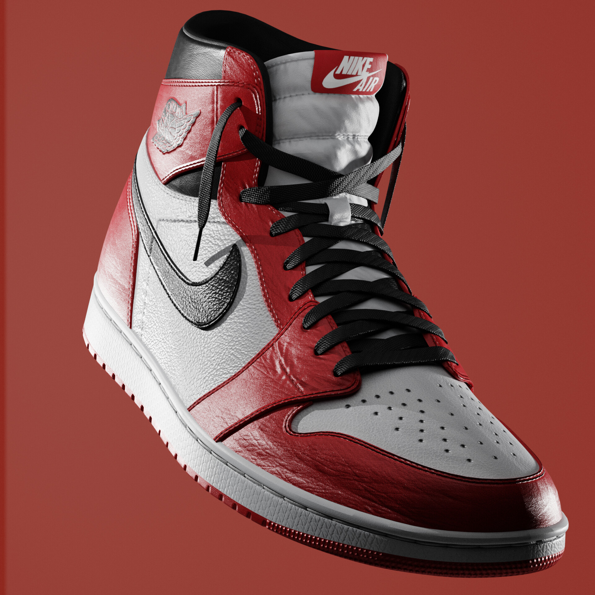 ArtStation - Nike Jordan 1 Retro High OG Chicago edition