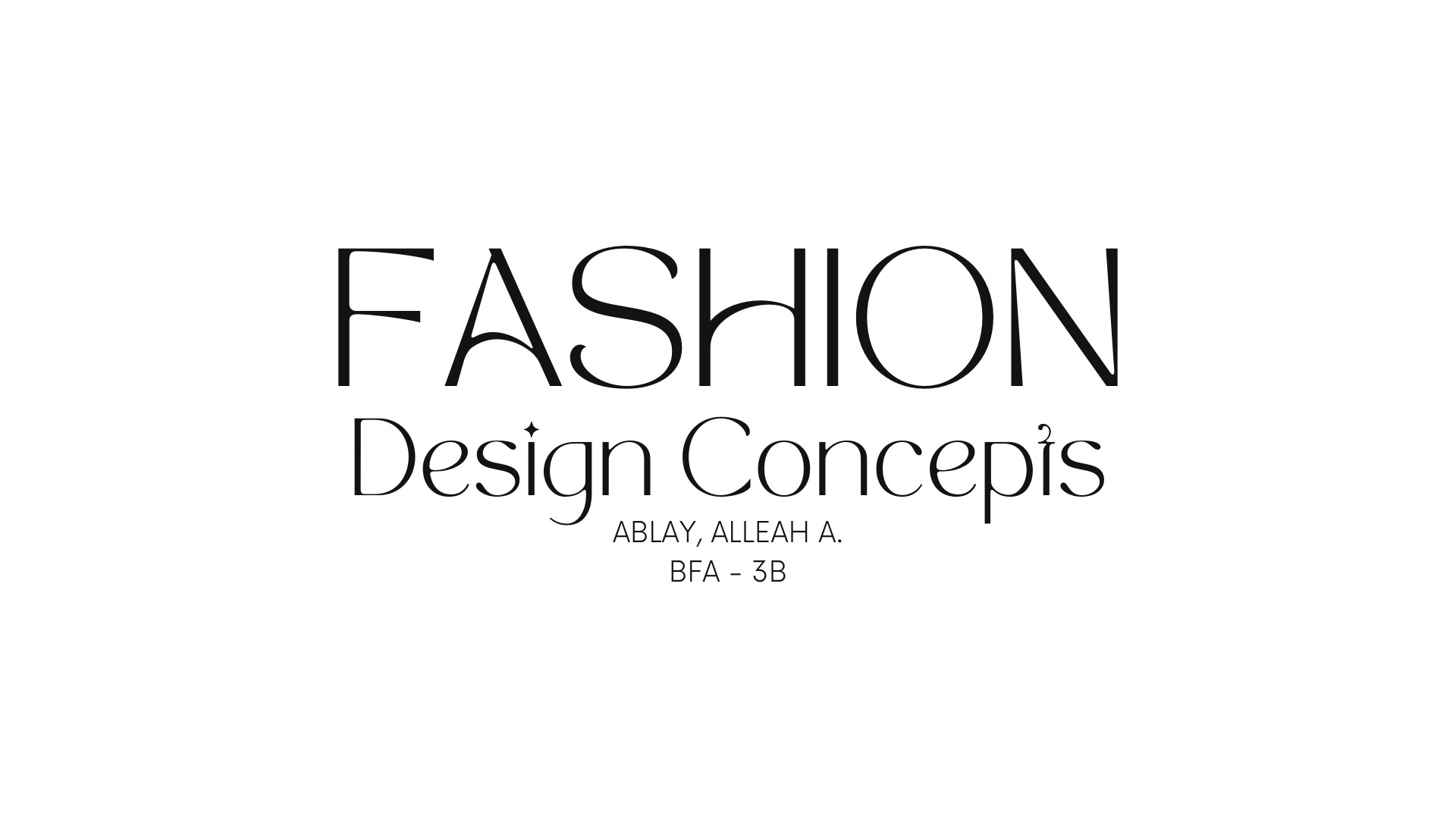 ArtStation - Fashion Design Concepts