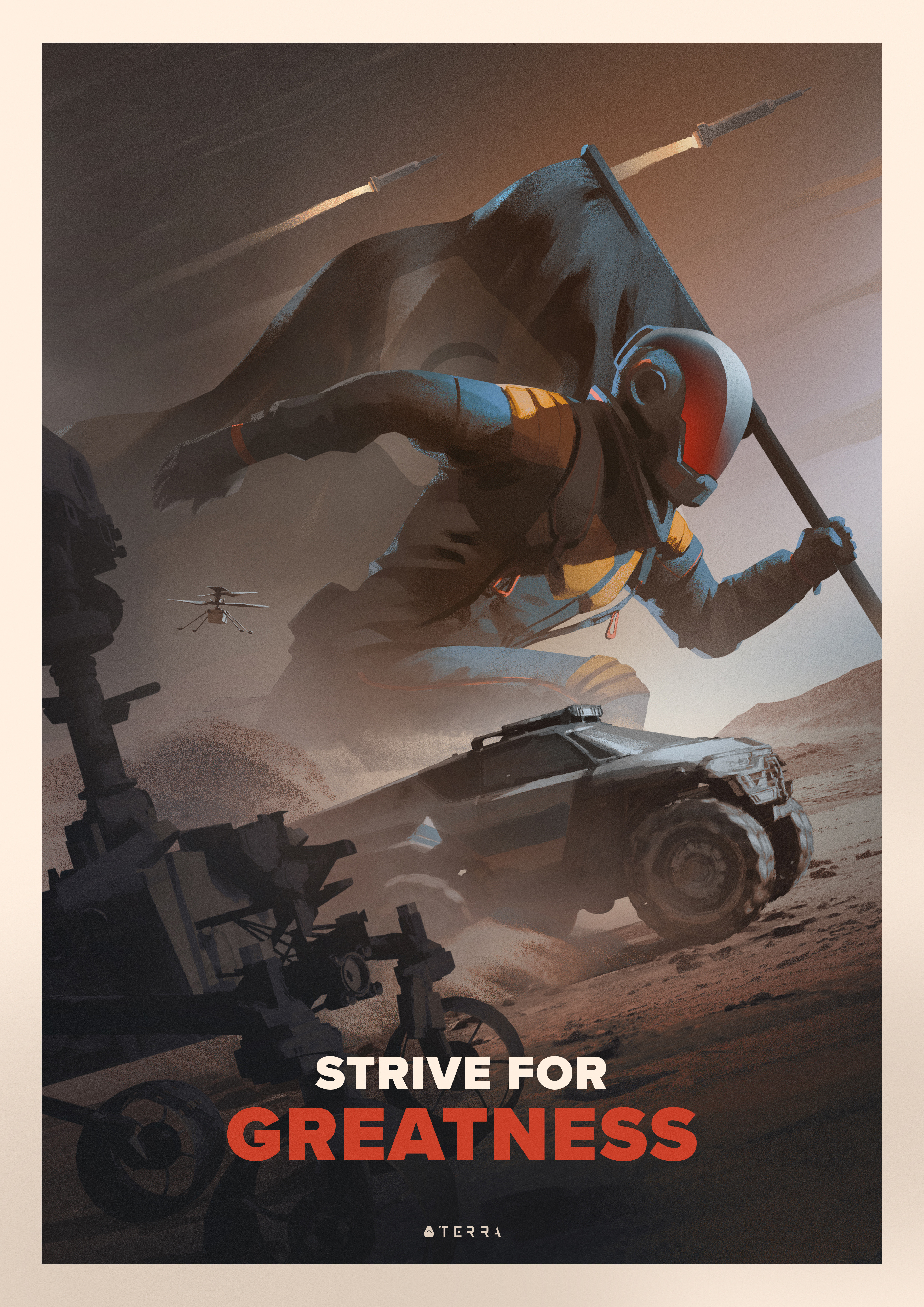 In-Game Collectible poster.