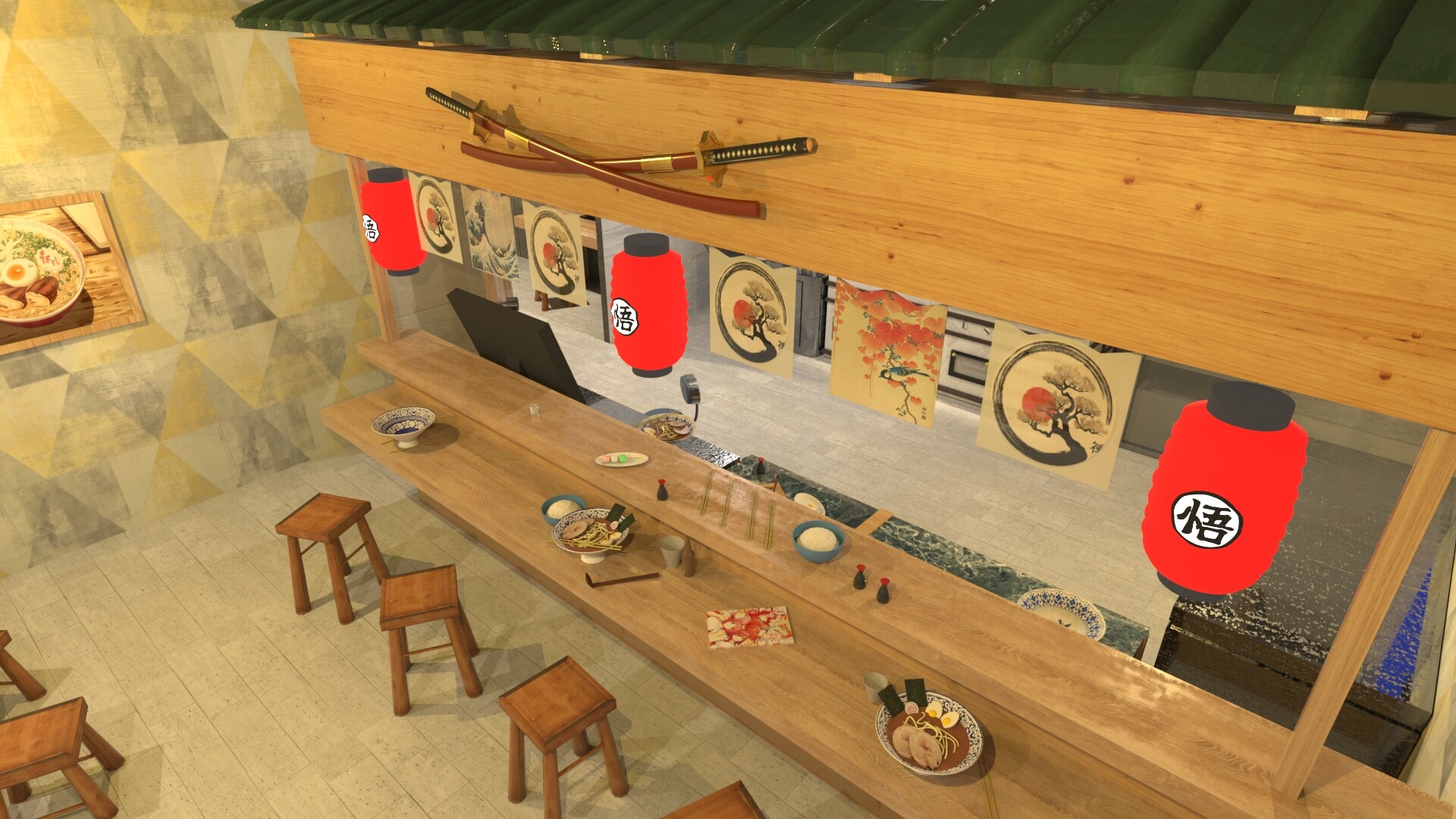 Danny Evans - Ramen Restaurant