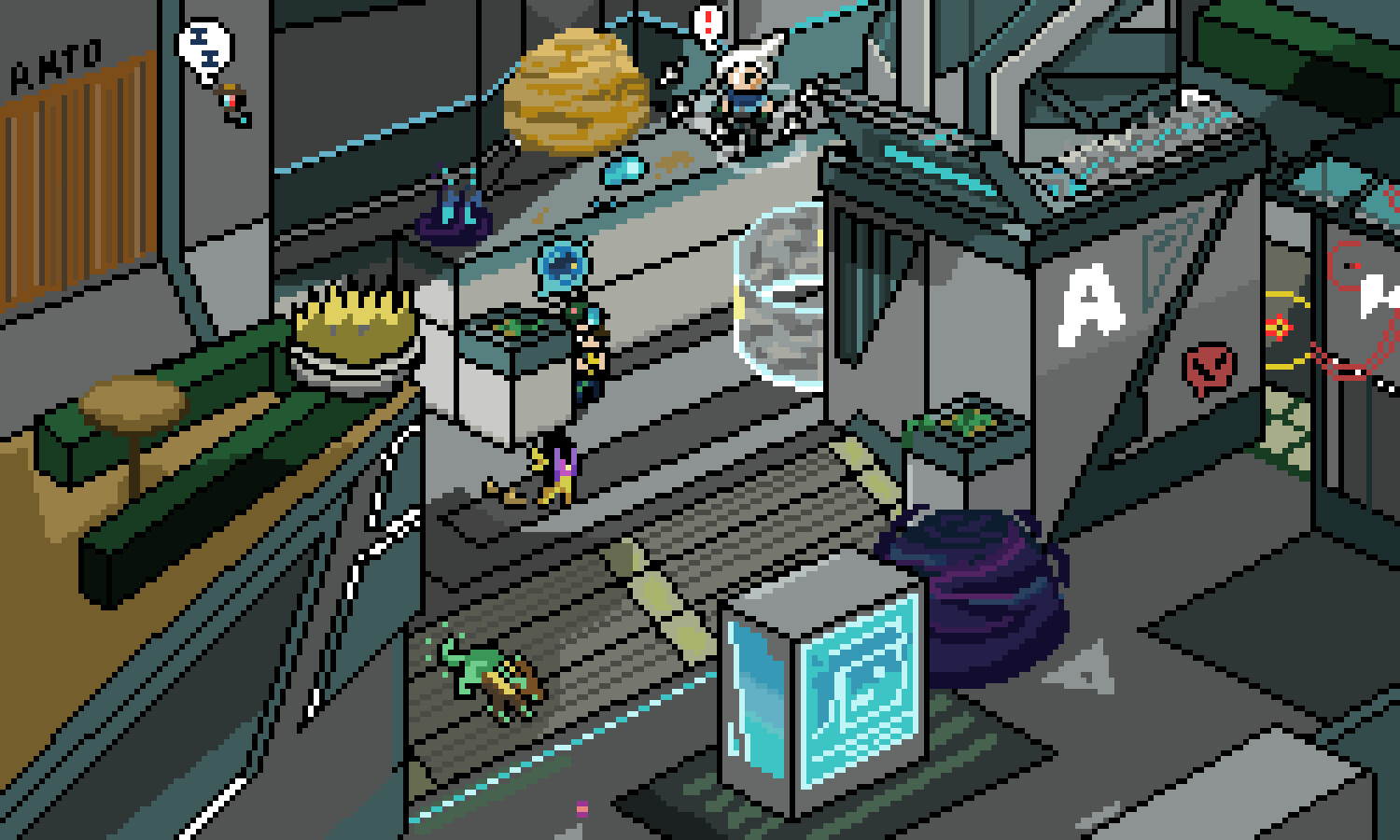 ArtStation - Valorant Pixel Art scene