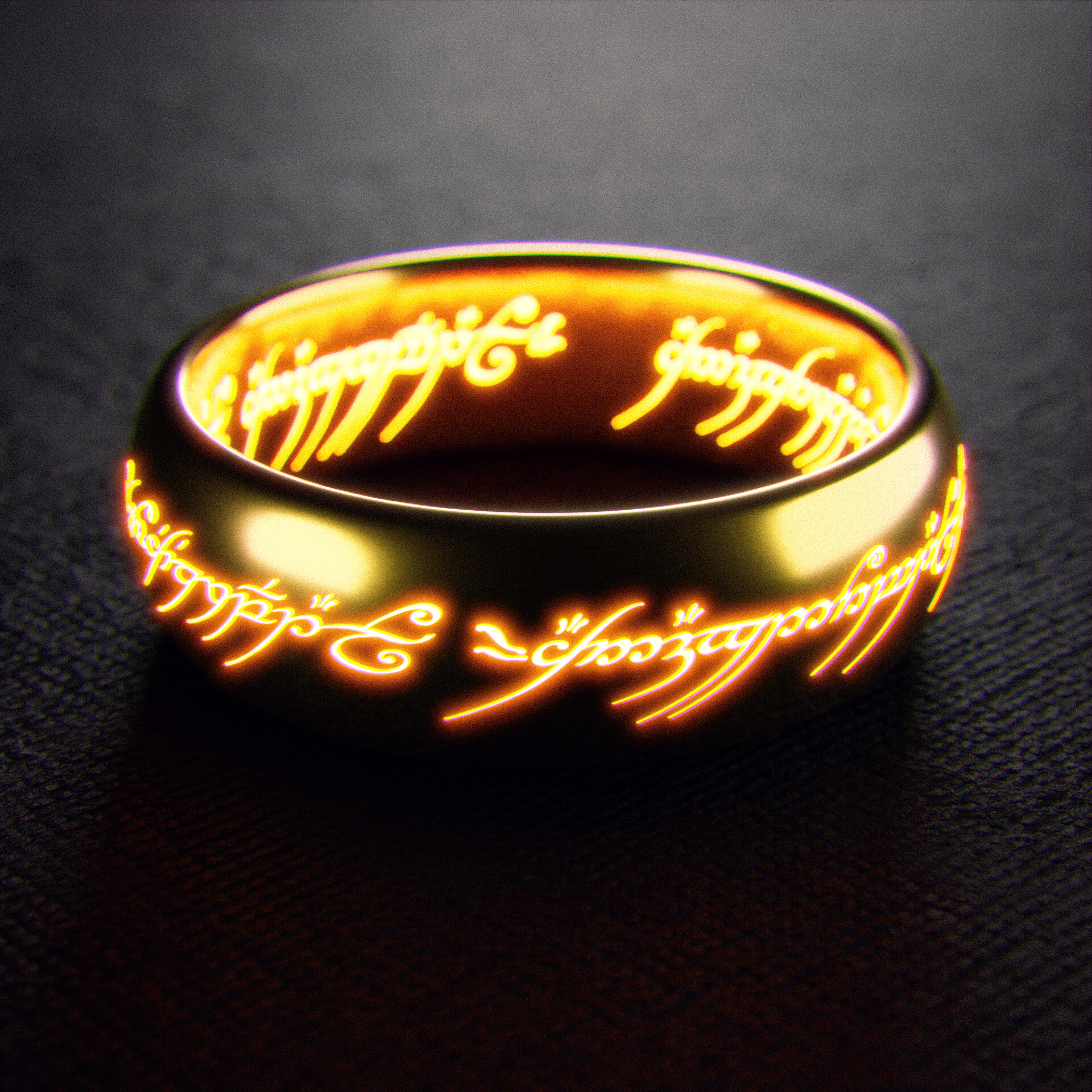 ArtStation - The One Ring from Lord of The Rings