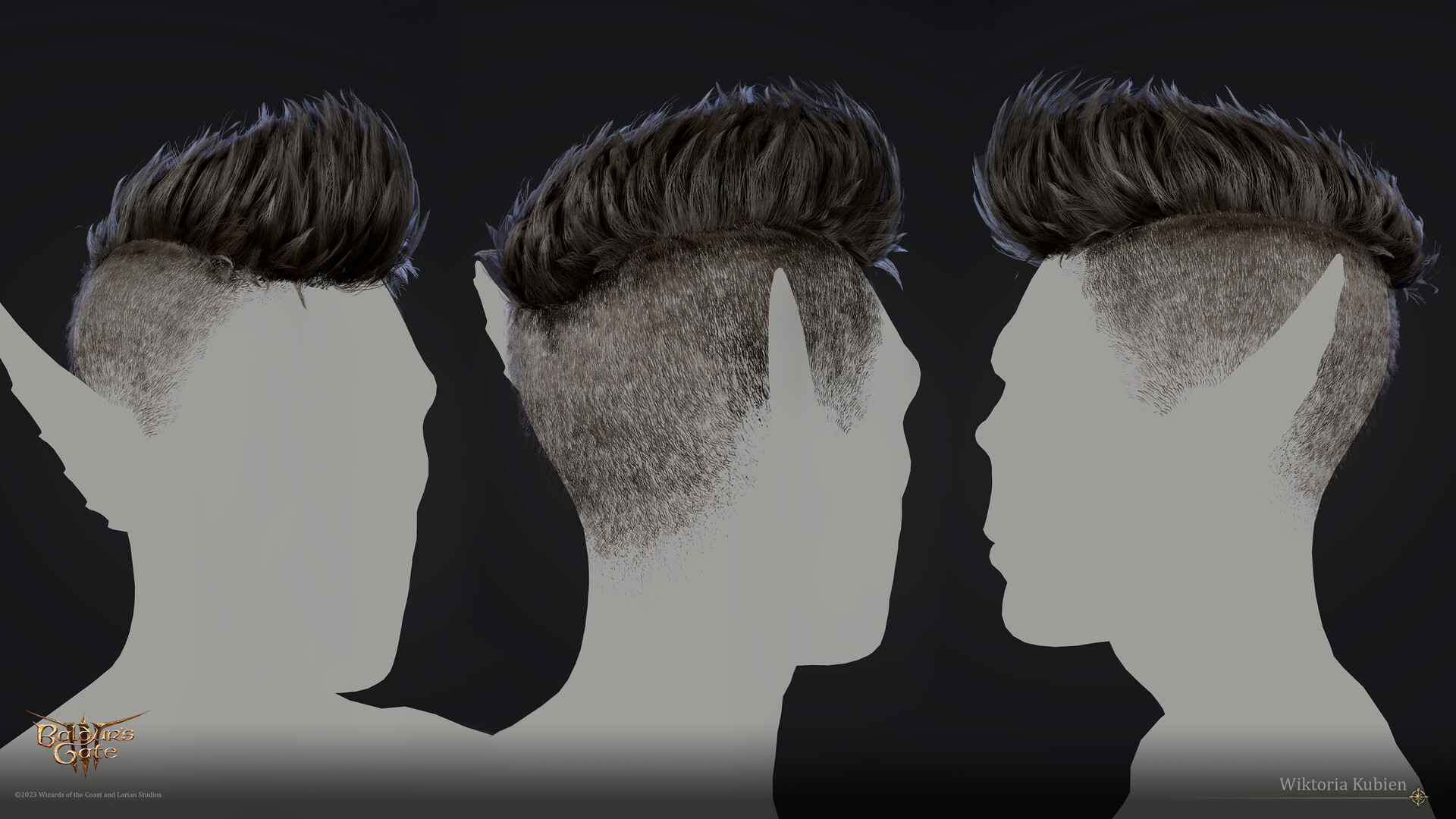 ArtStation - Hairstyle 2