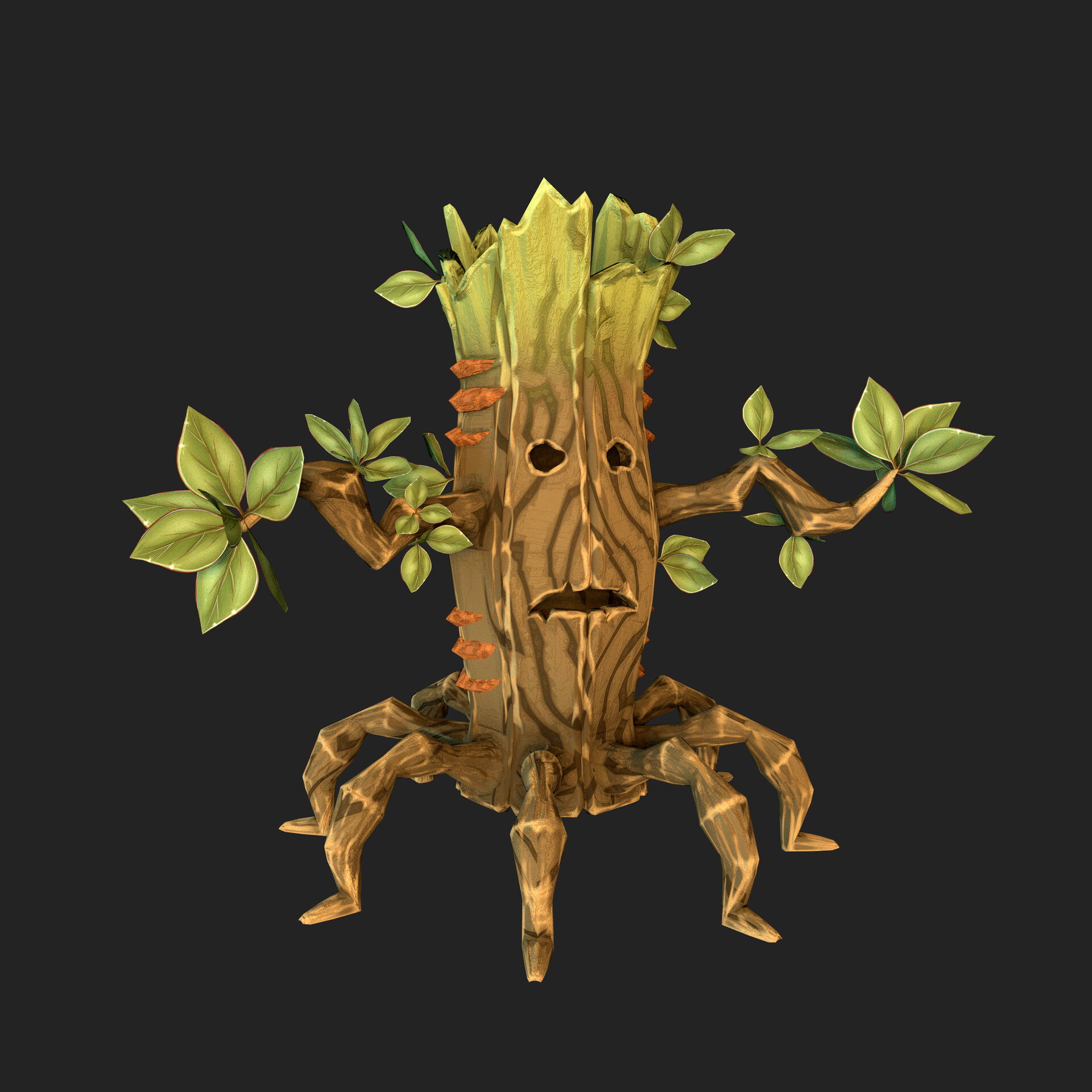 ArtStation - Stylized Tree Enemies