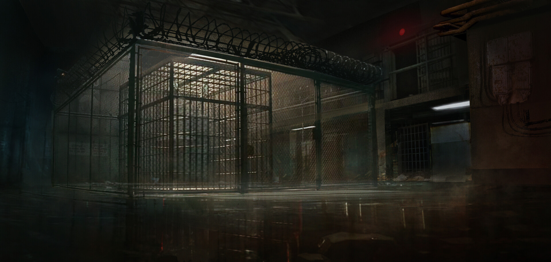 ArtStation - 一个监狱的氛围设计