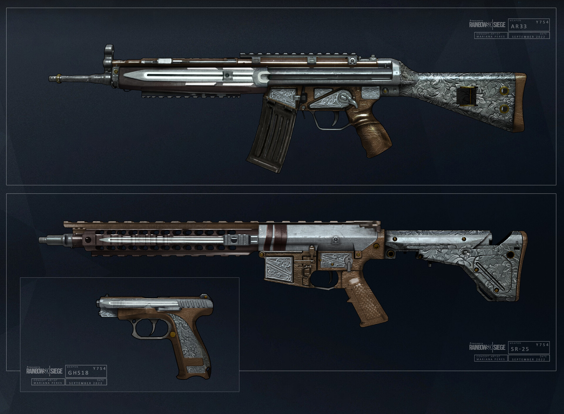 Mariana Vieira Peres Rainbow Six Siege Flores's WS concept Y7S1