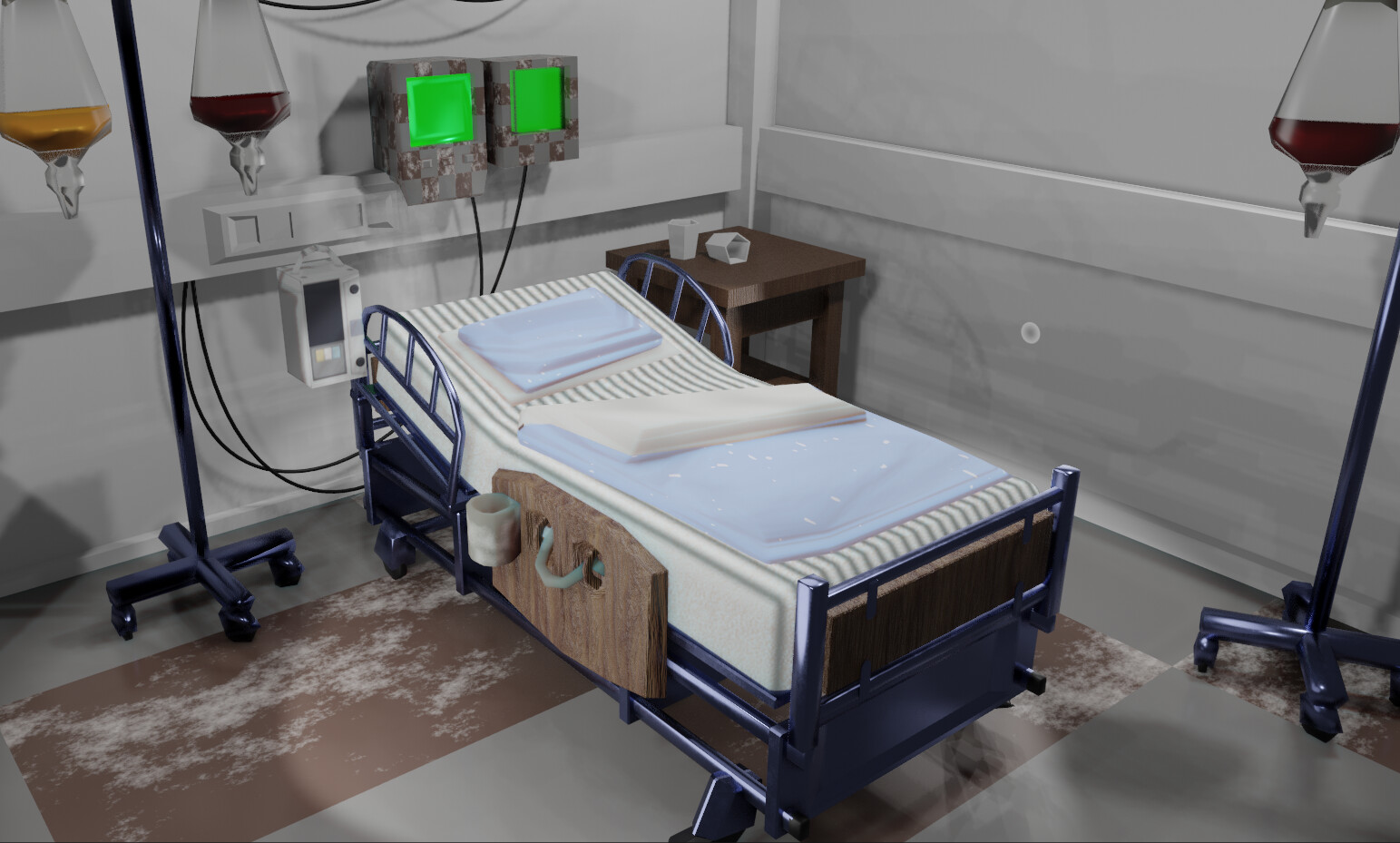 ArtStation - Hospital scene