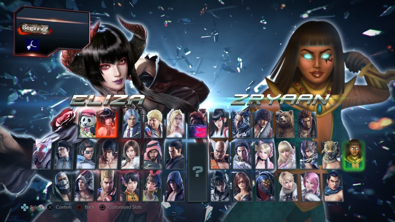 This Tekken 8 Character Select Screen 