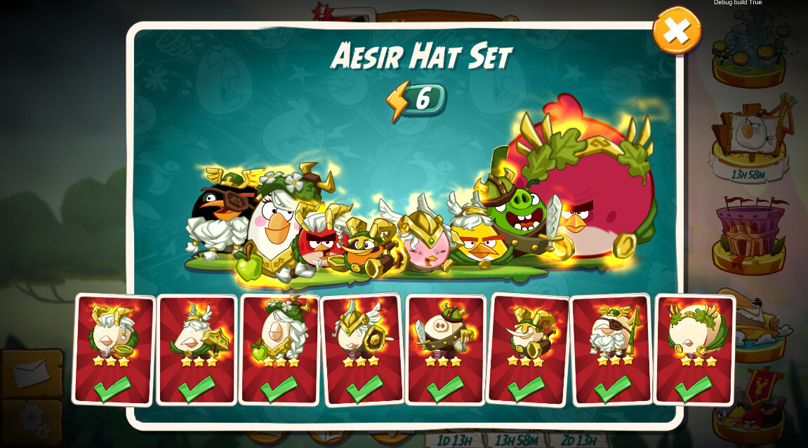 Preview of how they look in game