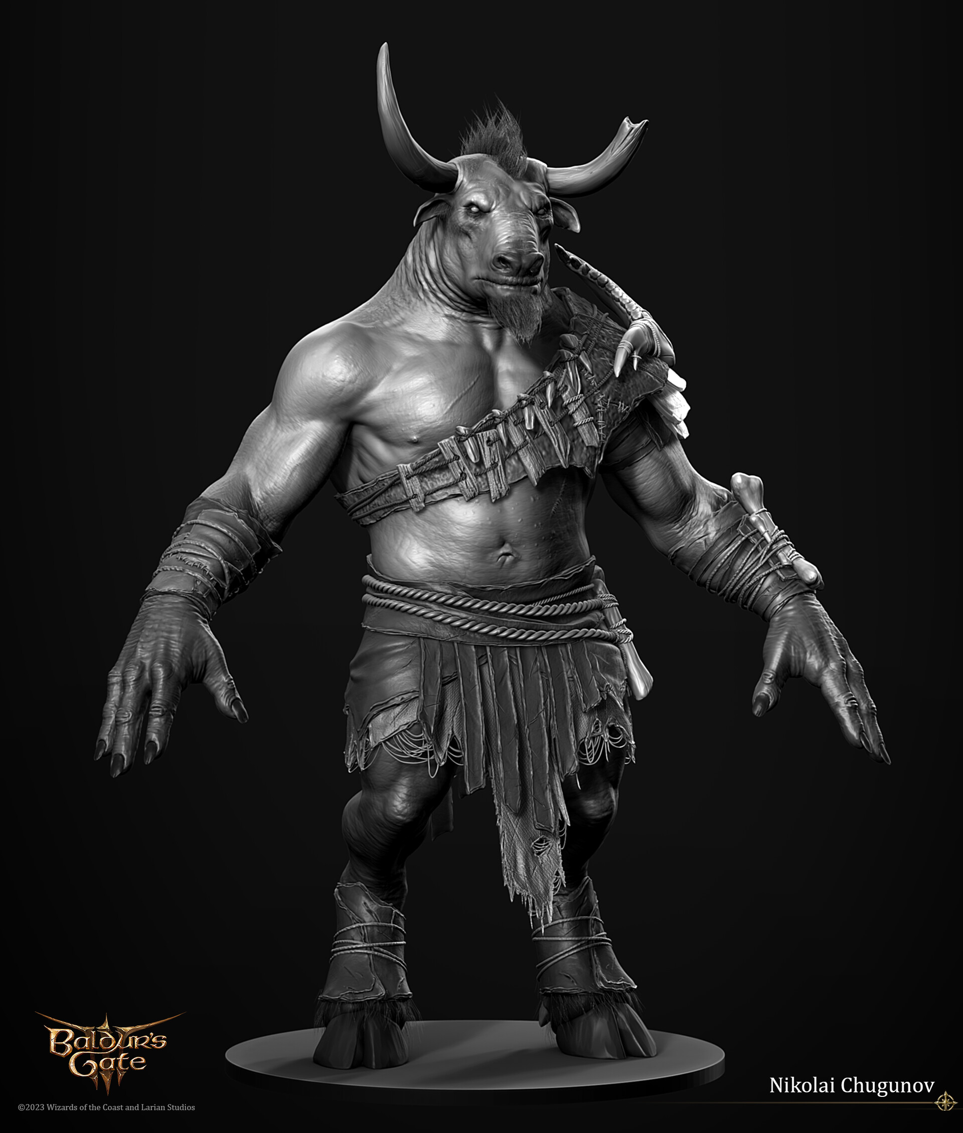 ArtStation - Minotaur - Baldur's Gate 3