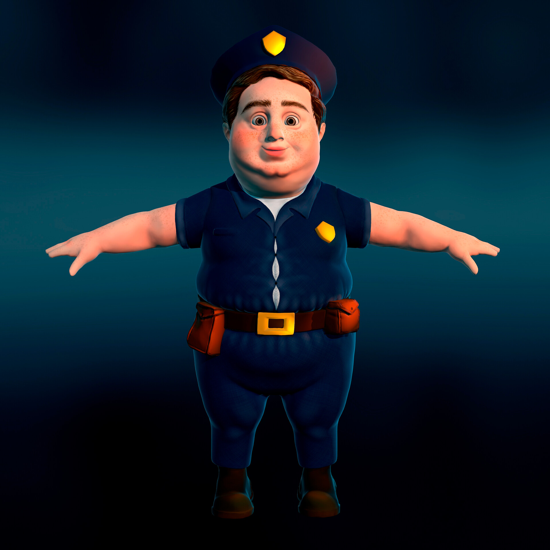 ArtStation - Policeman