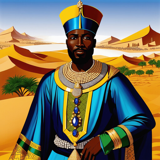 ArtStation KING MANSA MUSA OF MALI EMPIRE