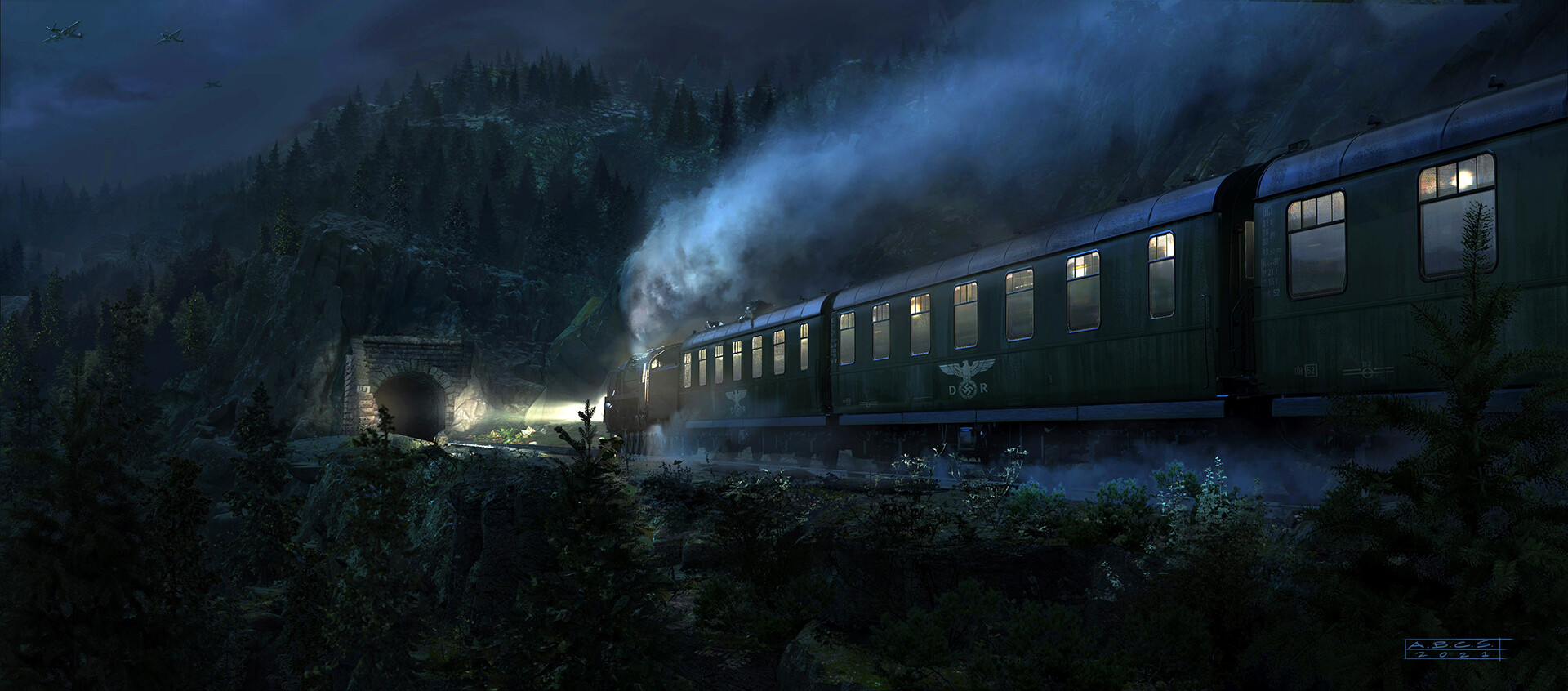 ArtStation Indiana Jones and the Dial of Destiny Train Sequence Concept