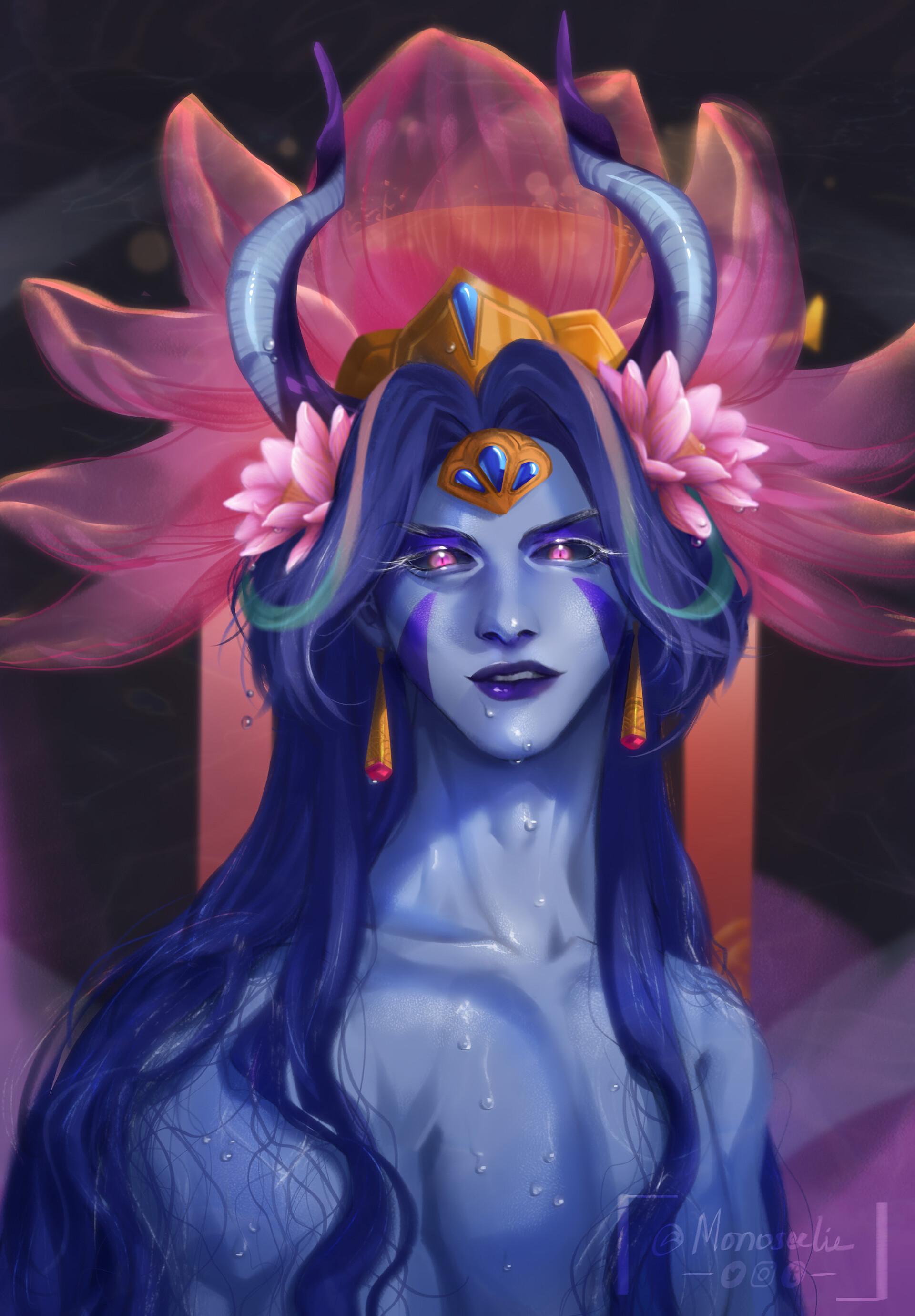 ArtStation Lotus Dragon Cookie 【CookieRun Ovenbreak】