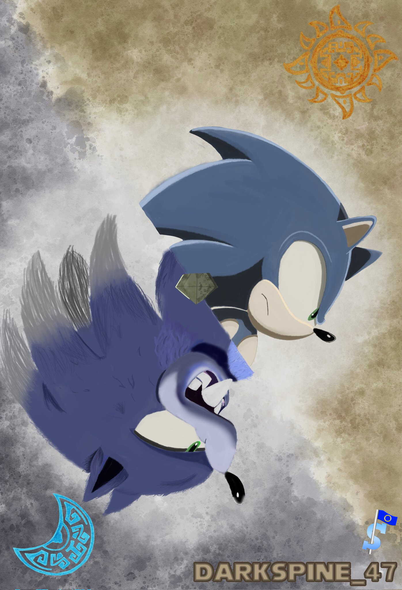 Dark Spine Sonic The Hedgehog Wallpaper