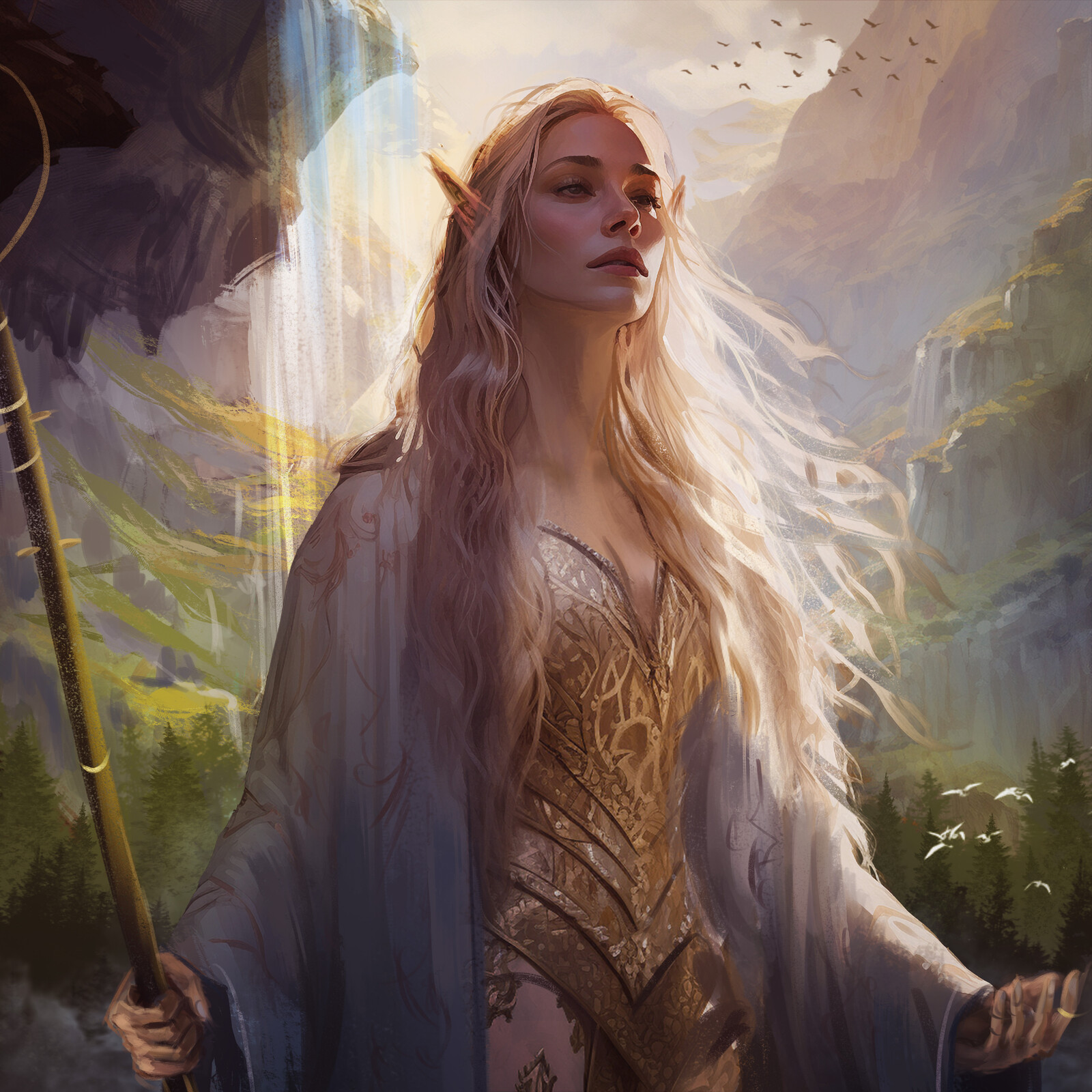Galadriel Elf LOTR Saga