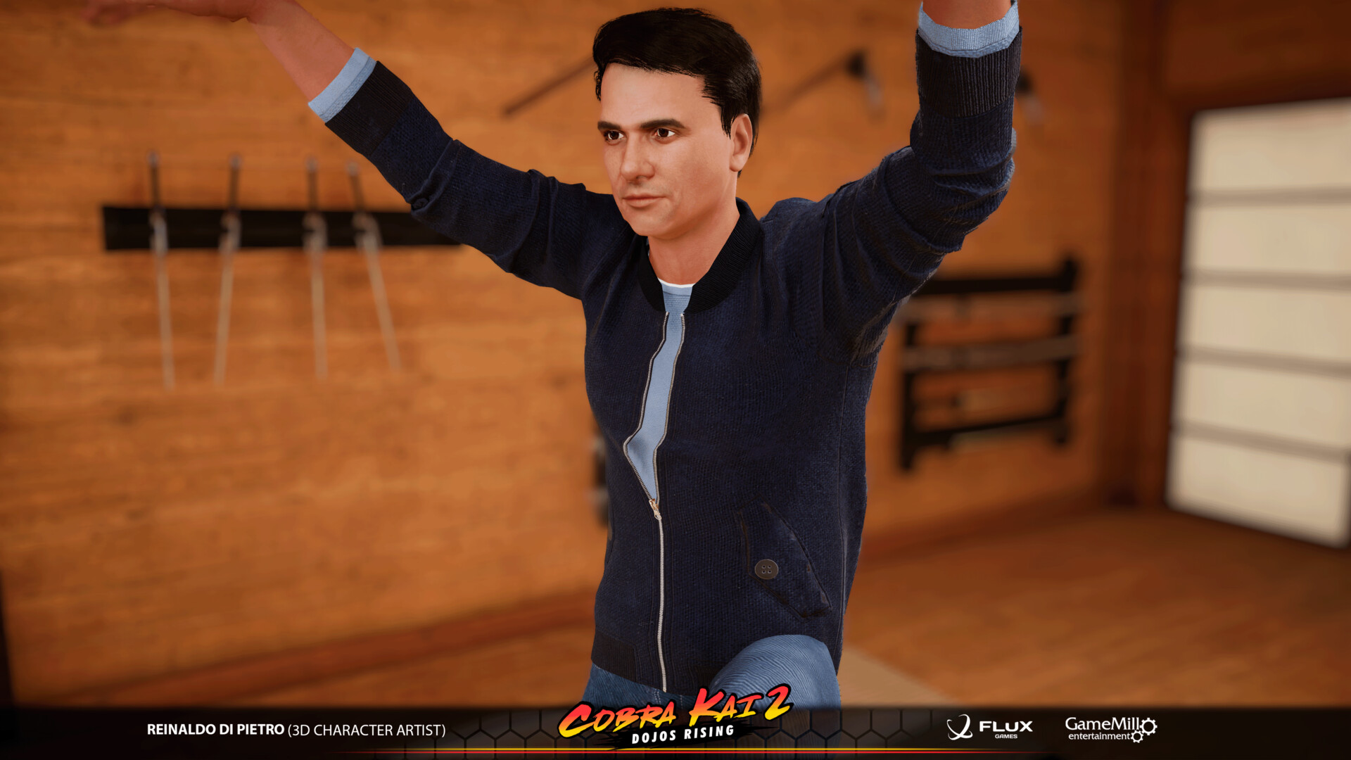 Artstation daniel larusso cobra kai 2 dojo s rising