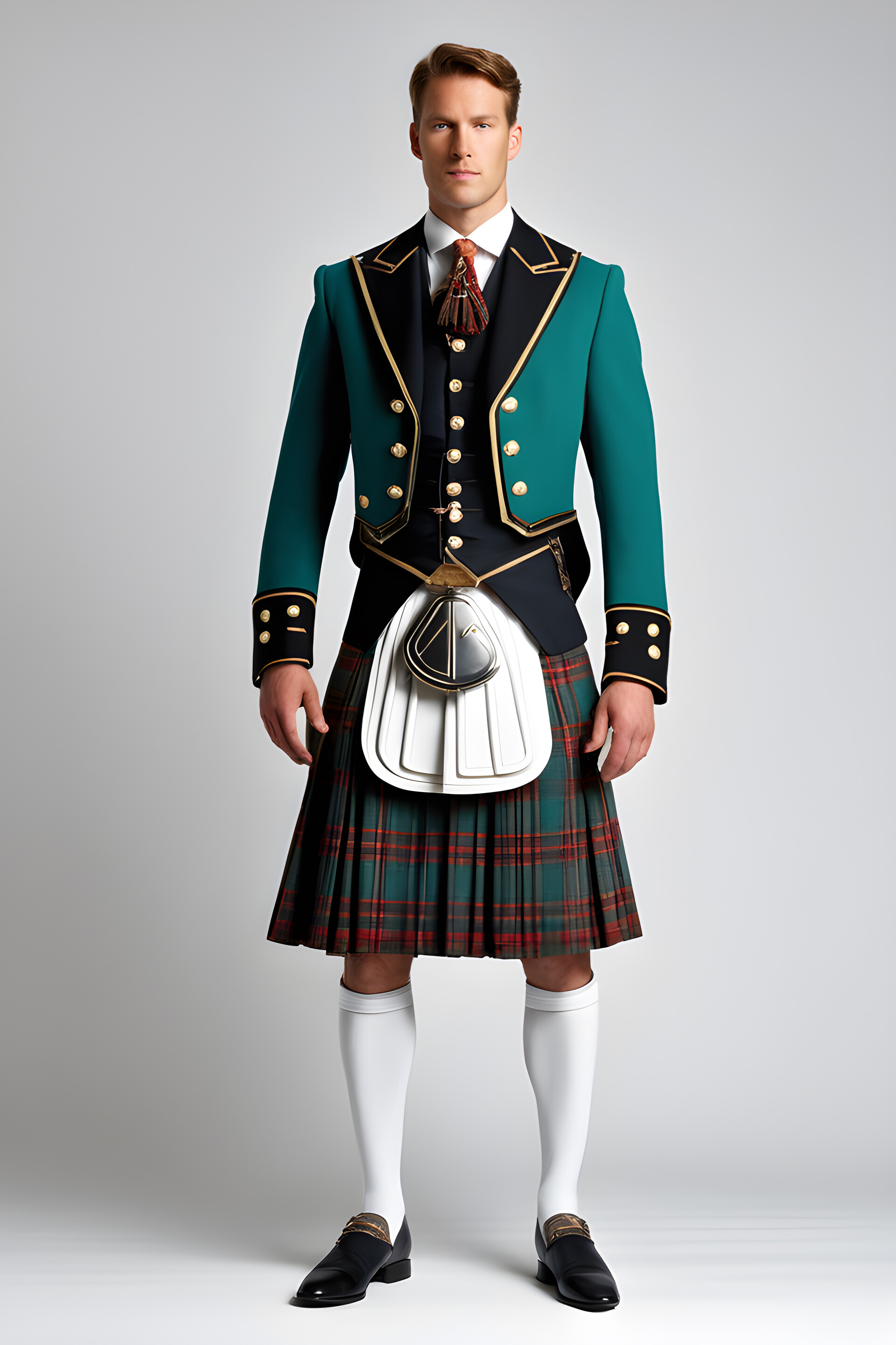 ArtStation - 200 Traditional Scottish Men's Costumes - Fashion Design ...