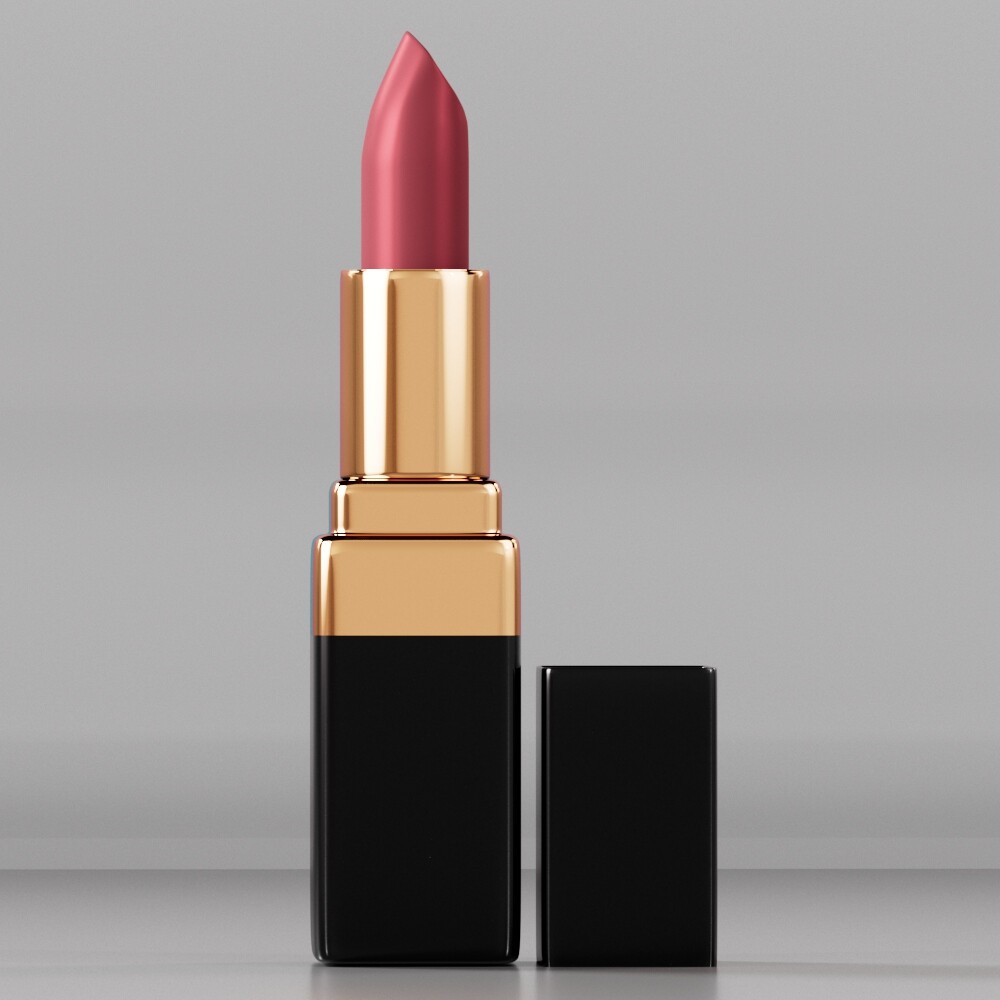 ArtStation - Chanel Lipstick 3D Model