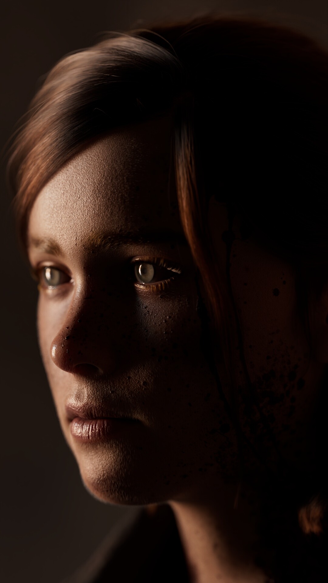 Pictures The Last of Us 2 Ellie Face female 3D Graphics 1080x1920