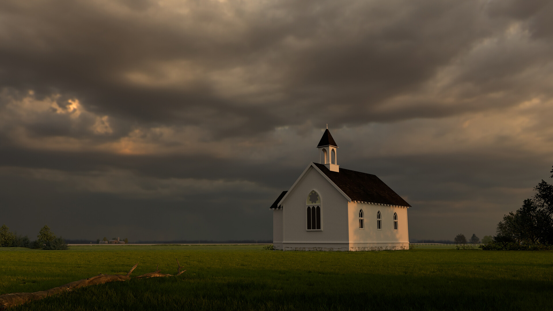 ArtStation - Rural Church