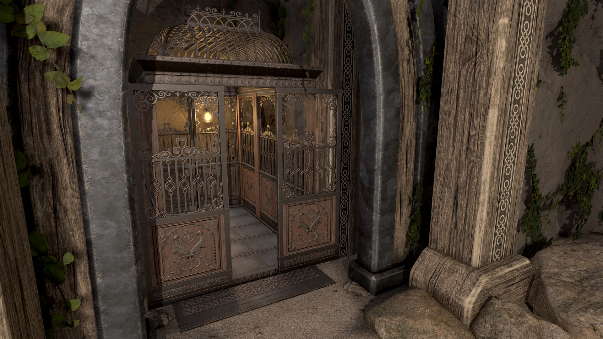 Tetiana Holovan The Secret Lift Hogwarts Legacy