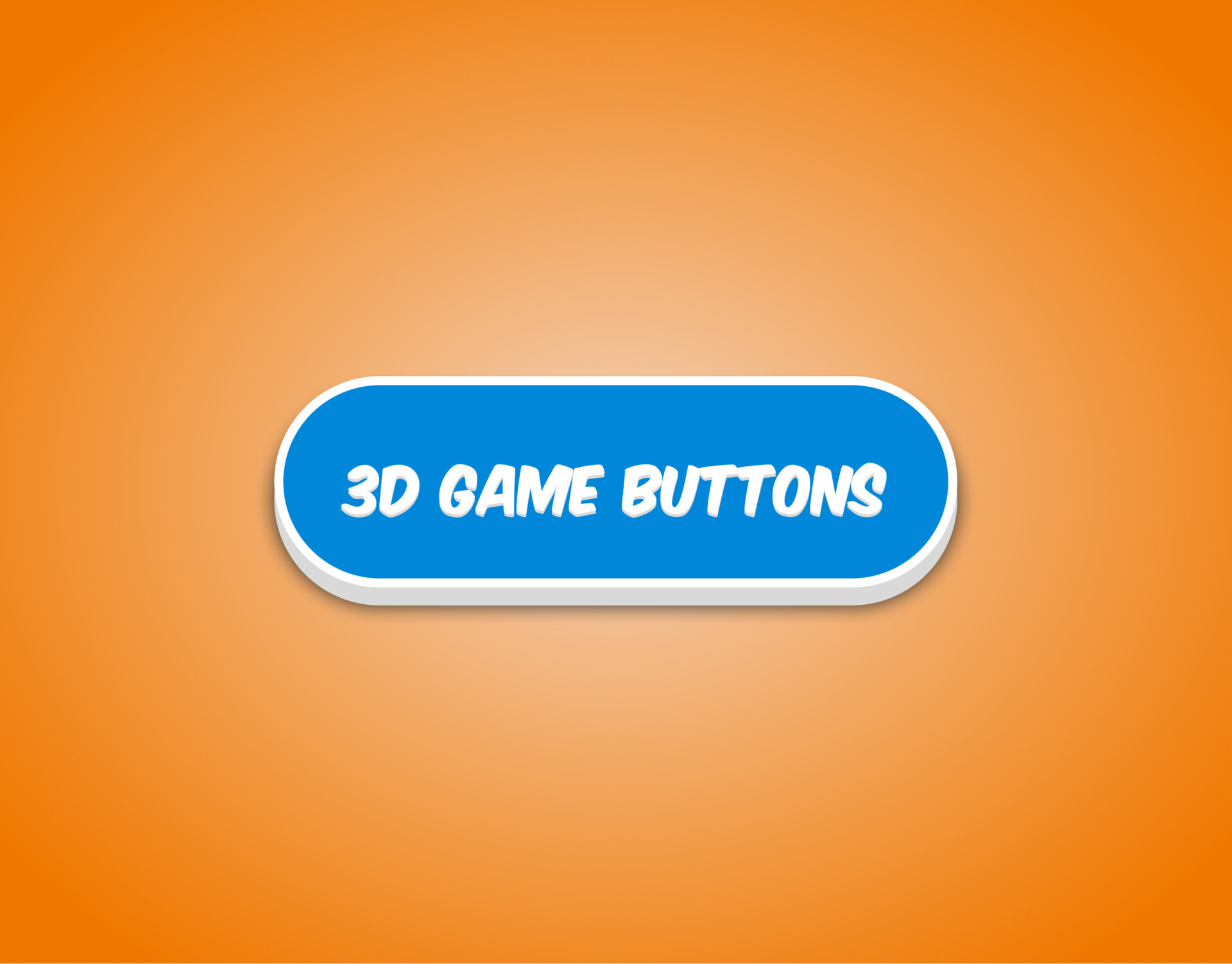 ArtStation - 3d game buttons