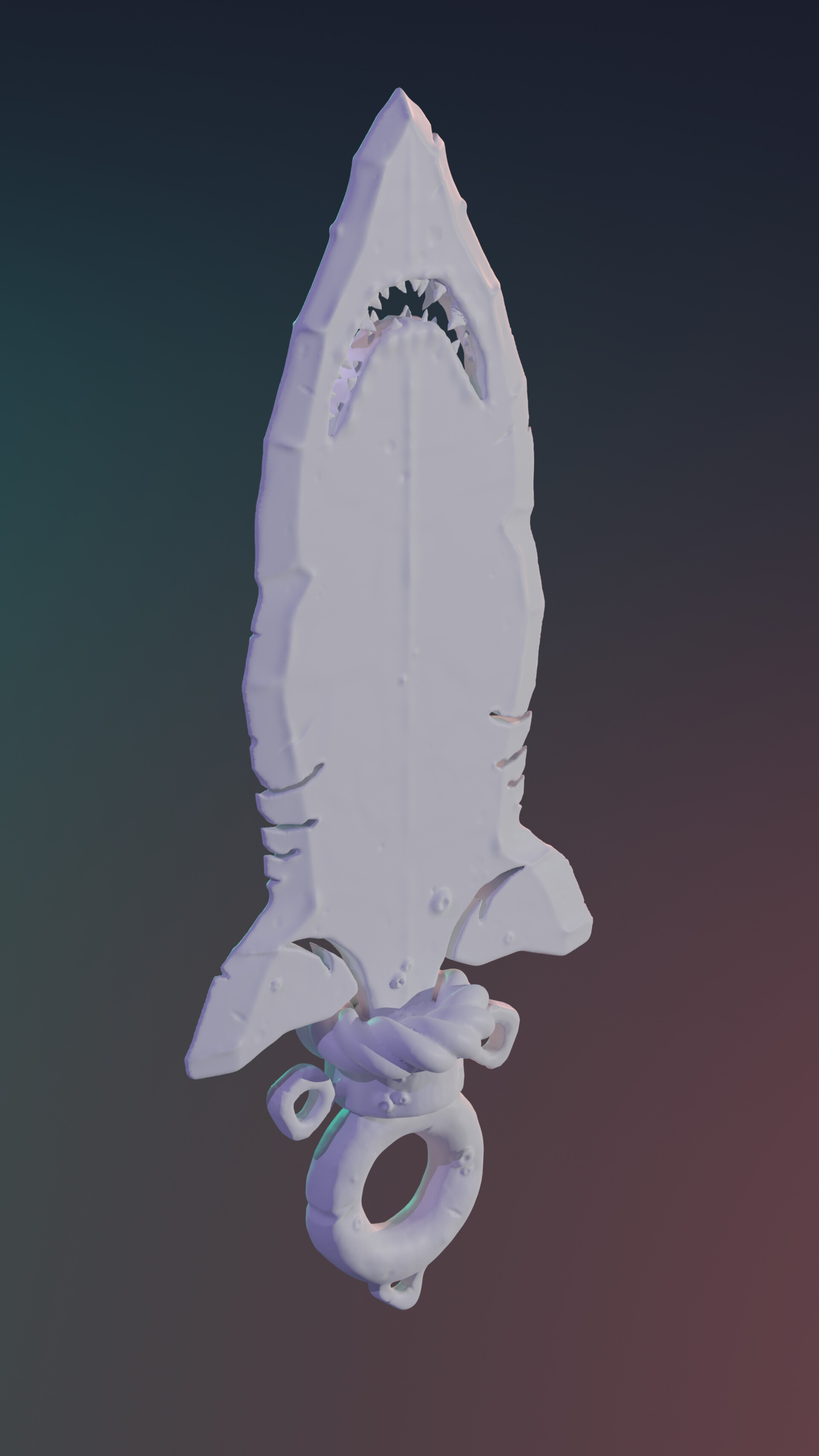 ArtStation Mako Shark Sword