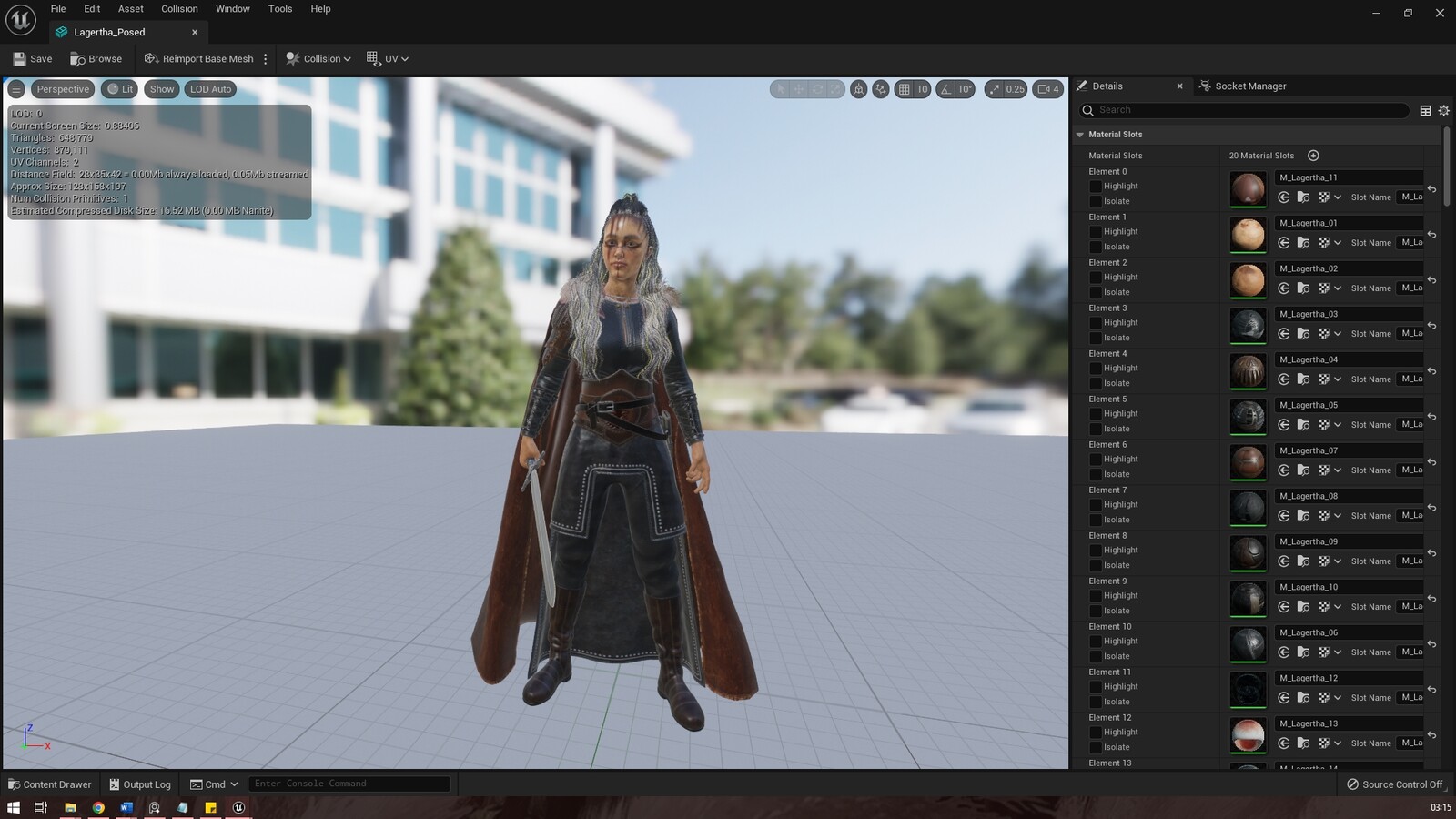 Materials loading in Unreal