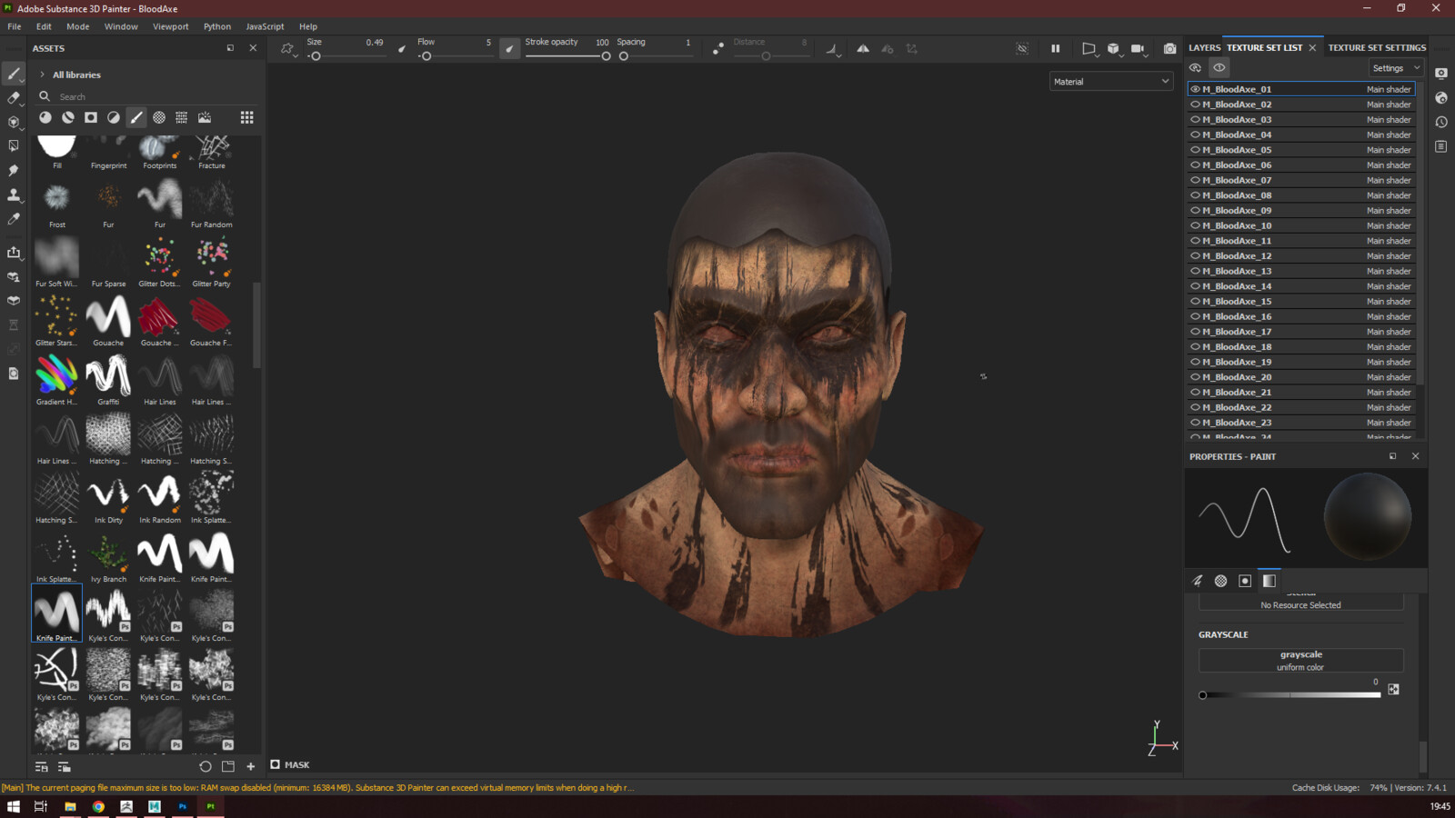 New face painting