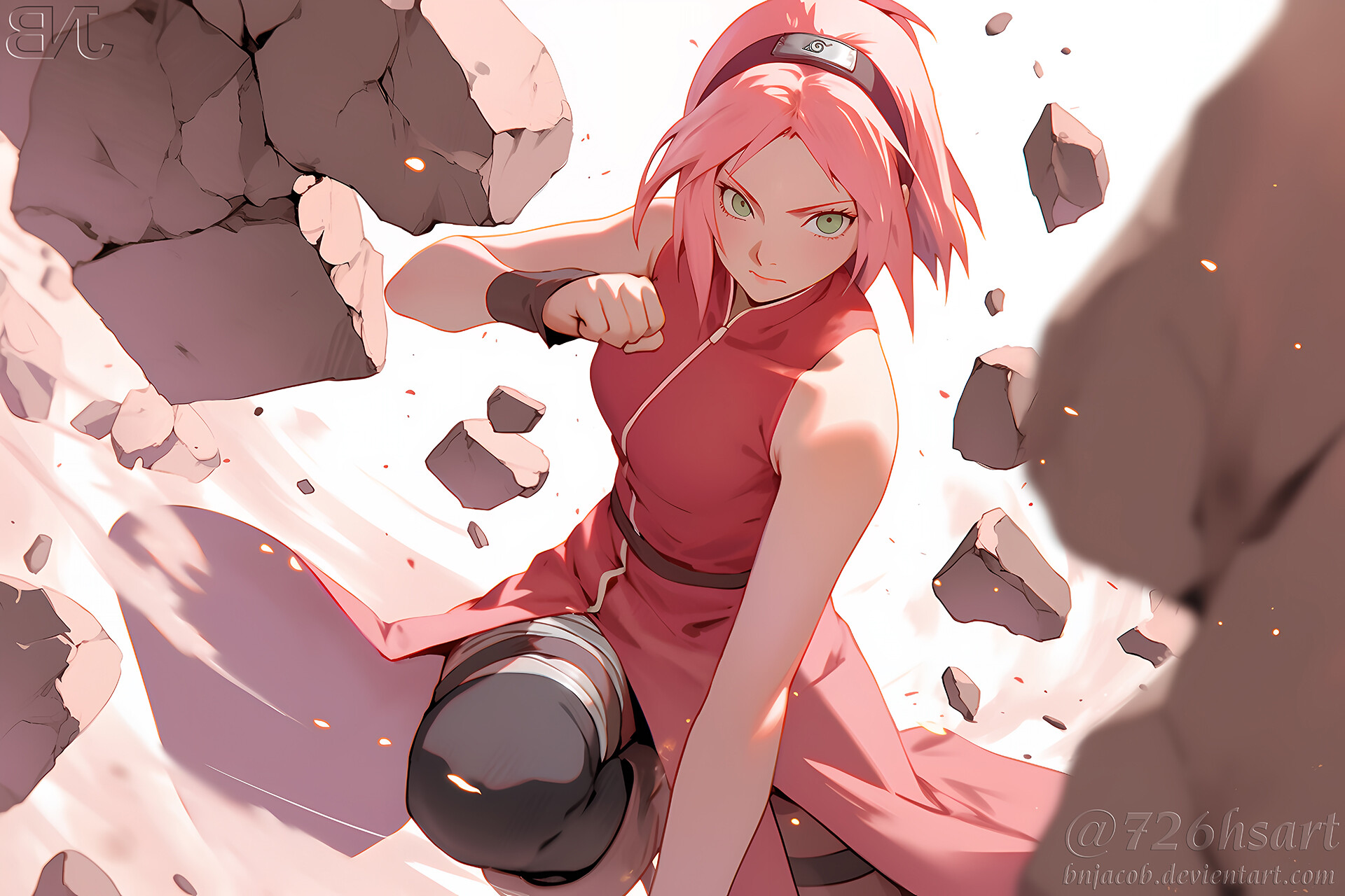 ArtStation - (Fan art) Naruto - Haruno Sakura