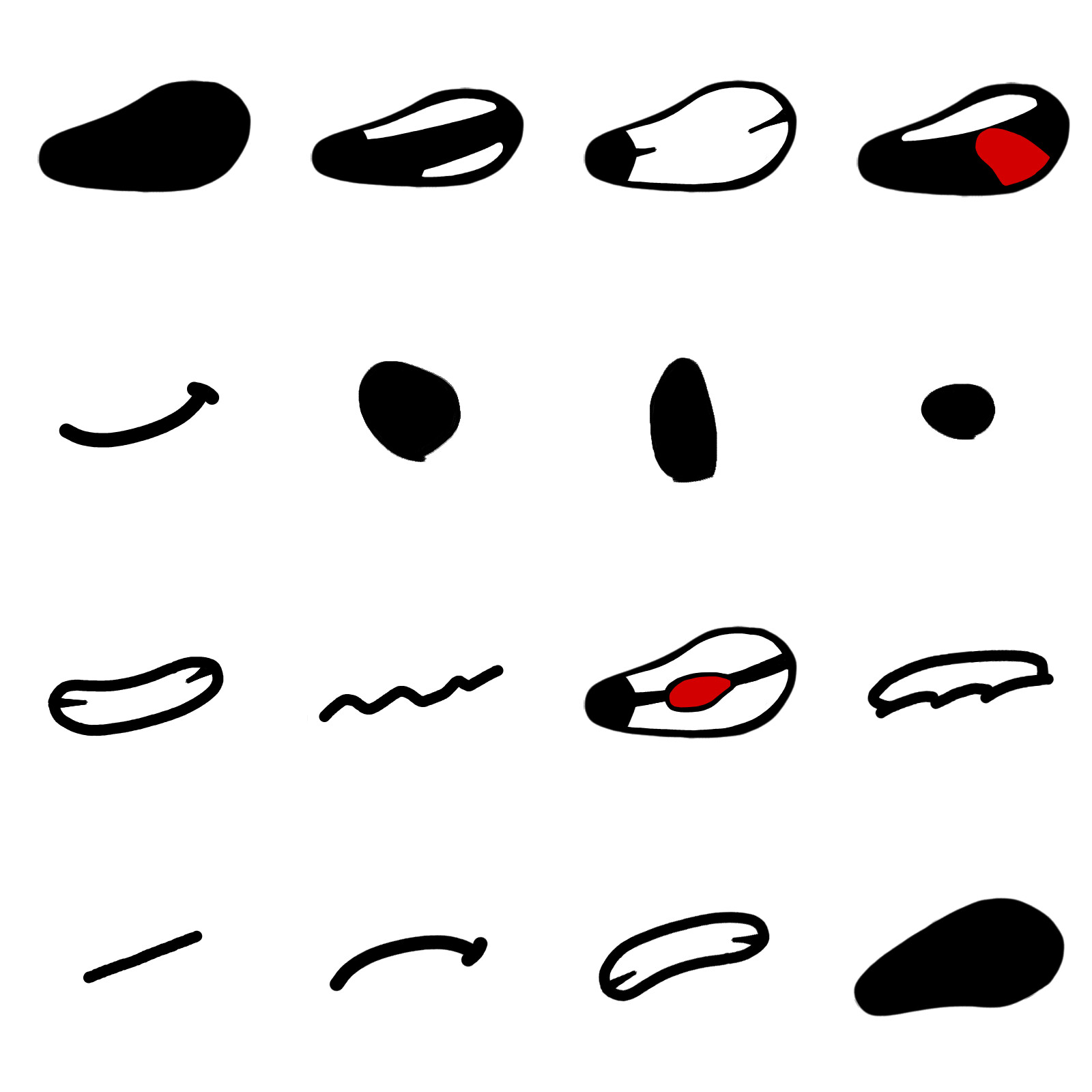 New mouth animation texture
