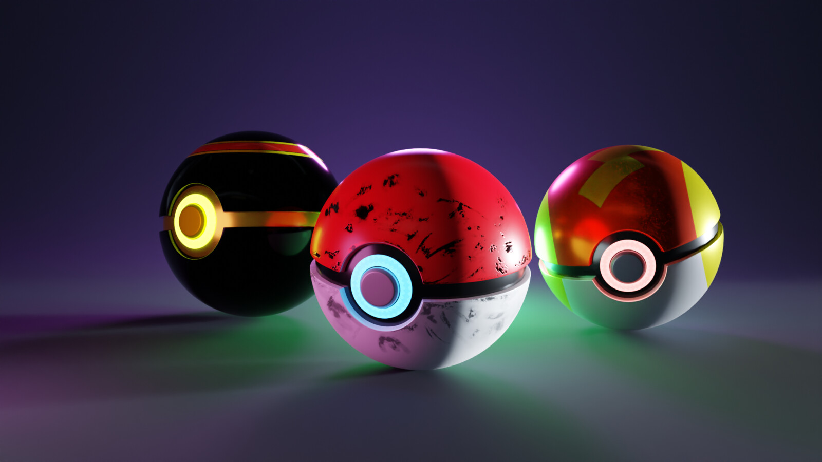 Pokeballs practice