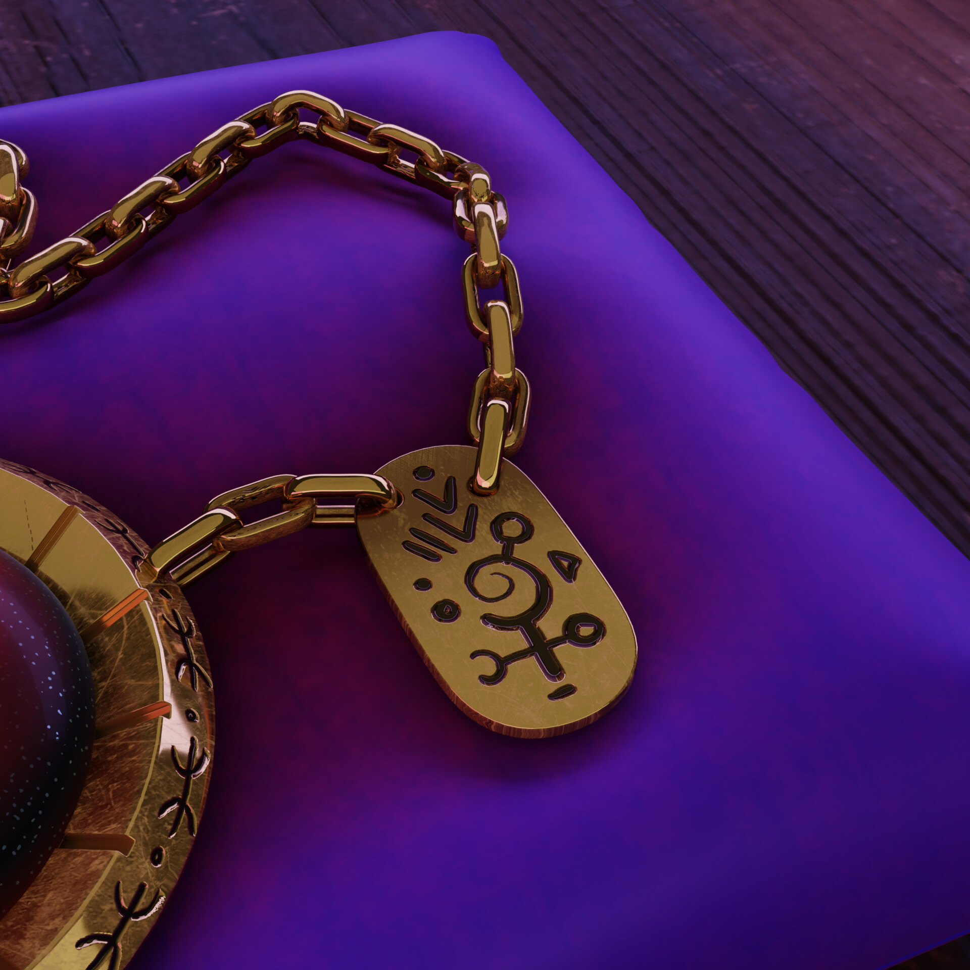 Quanzhi Fashi Little Roach Amulet Cosplay Jewelry, 3D models download