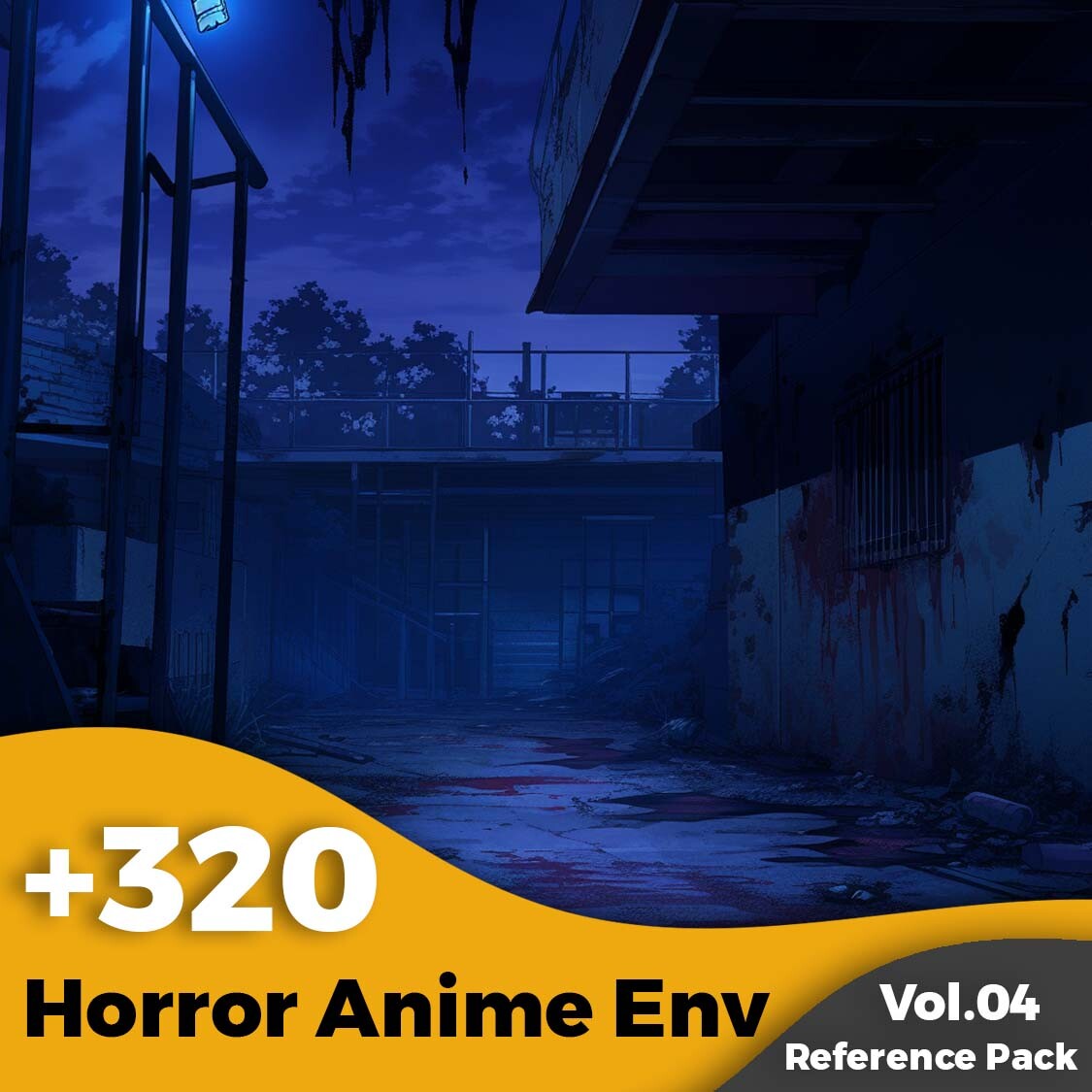 Tika Concept +320 Horror Anime Environment Concept (4k) Vol_04