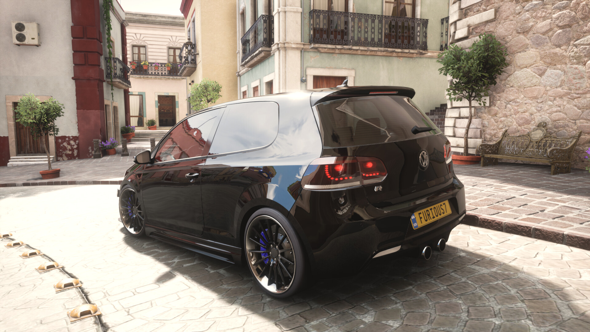 ArtStation VW Golf Tuning