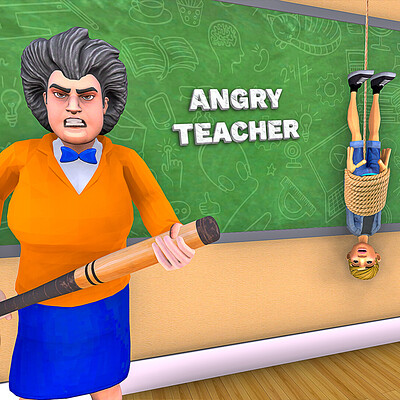 ArtStation - Scary Teacher 3D