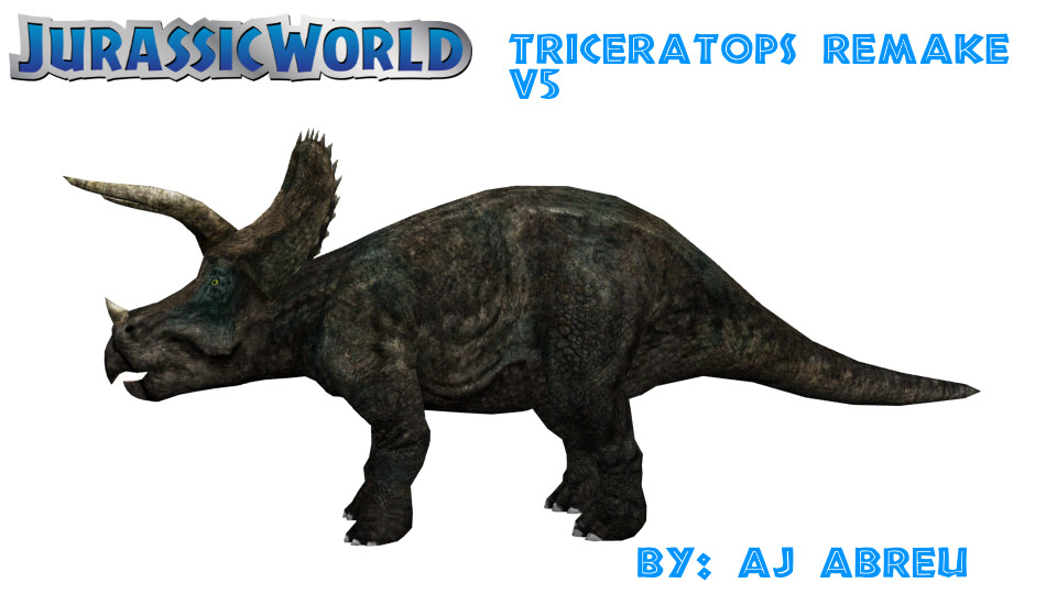 ArtStation - Jurassic World Triceratops: Zoo Tycoon 2