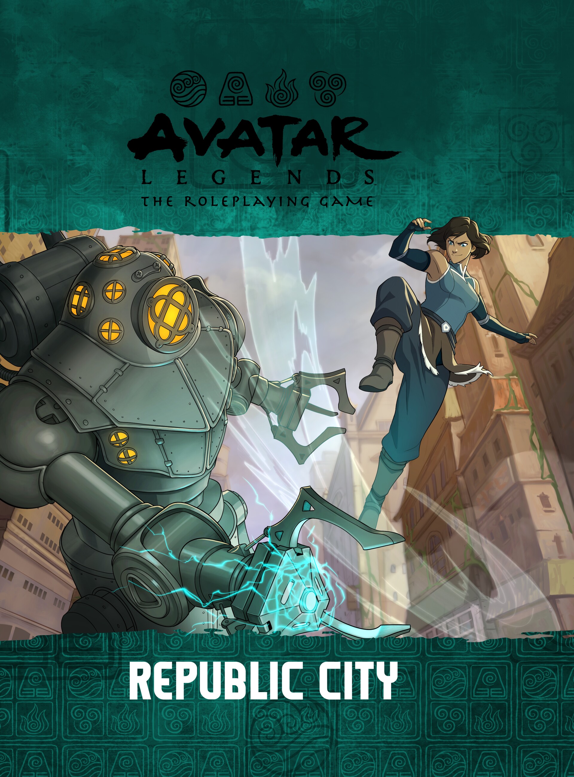 ArtStation - Avatar Legends RPG - Republic City Cover