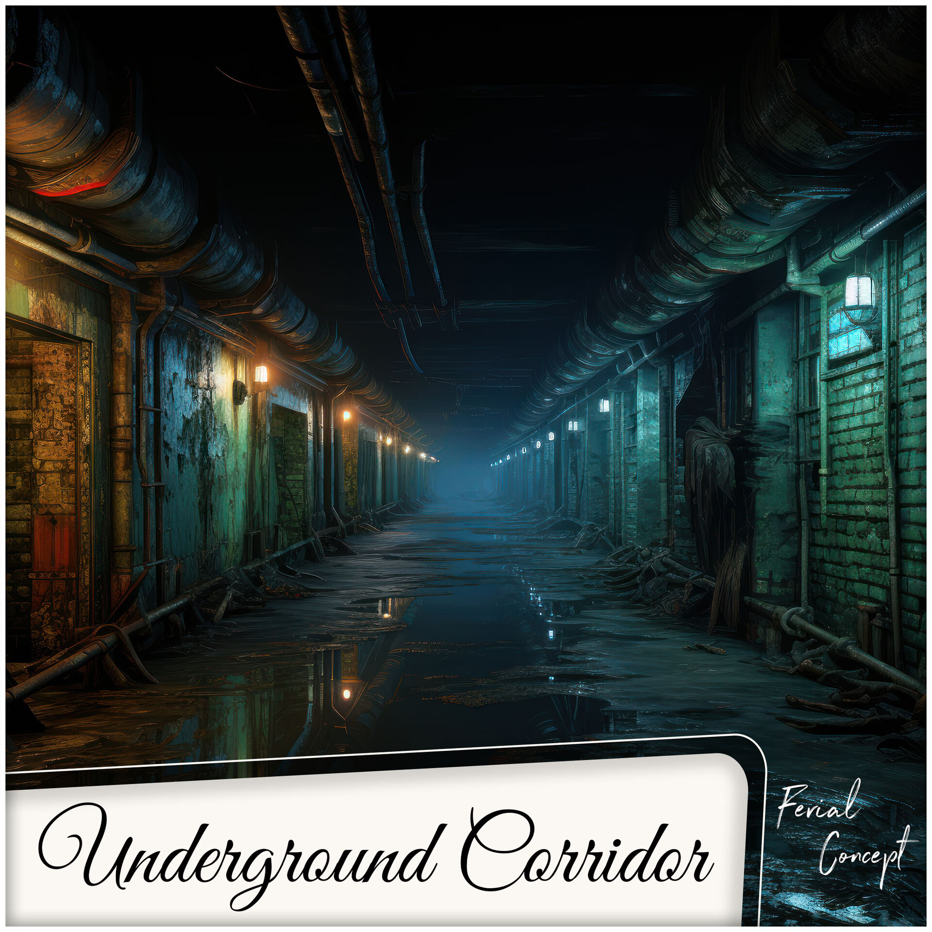 The Final Corridor Background Pack