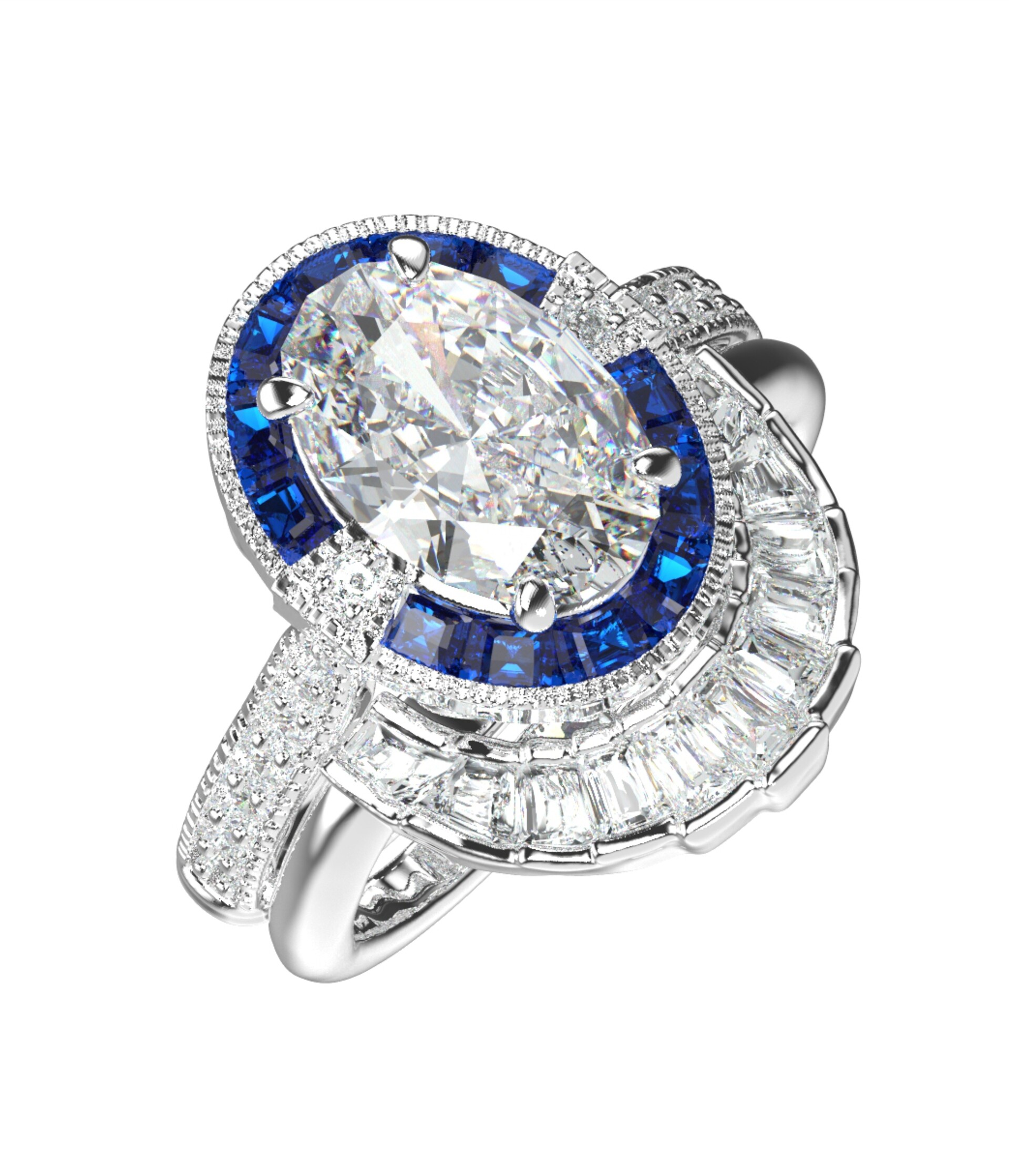 Dynamic Sapphire Ring Wedding Capture Photography