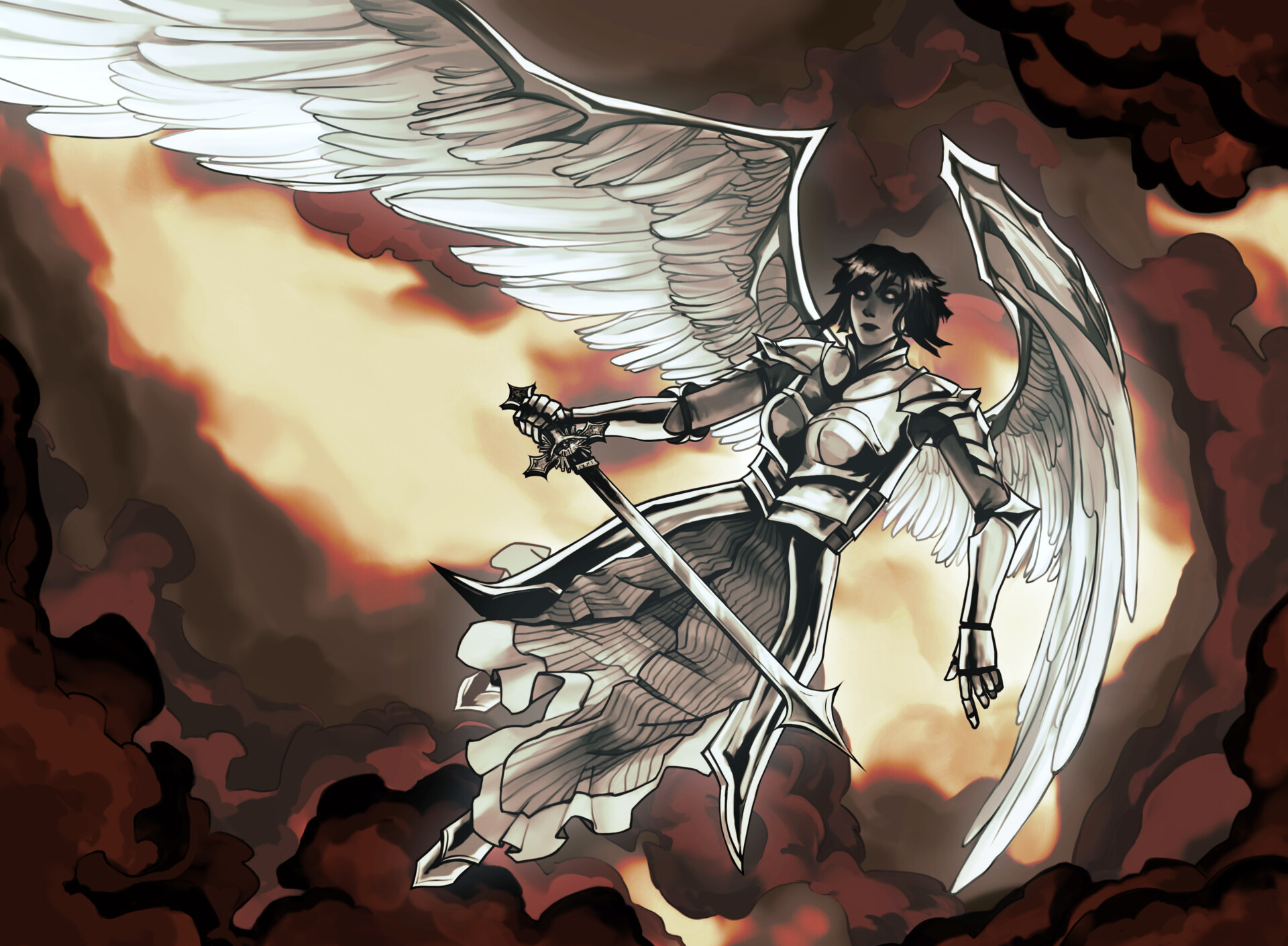 ArtStation Akroma, Angel of Wrath
