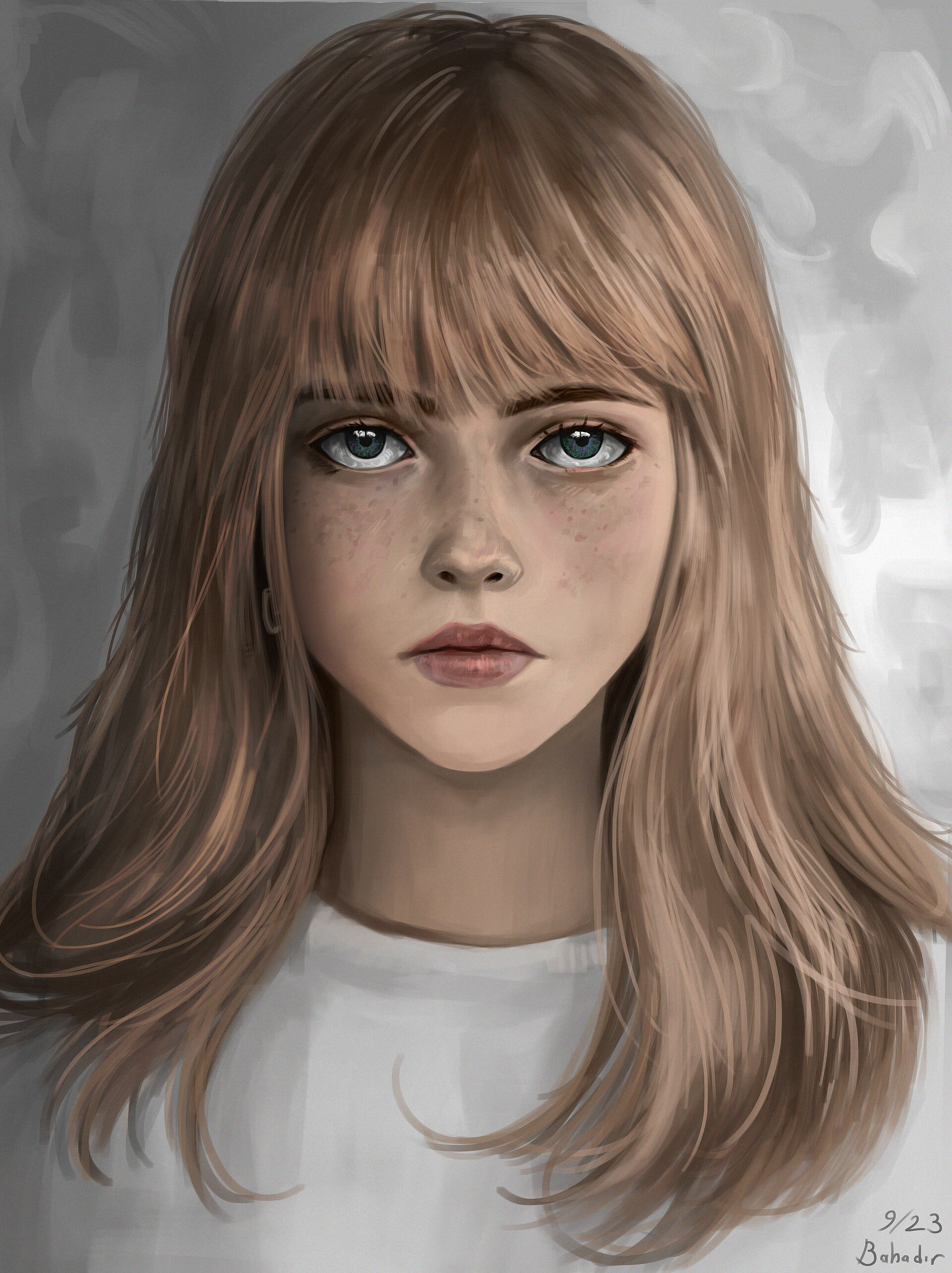 Drawing of a women by Bahadır Atcı