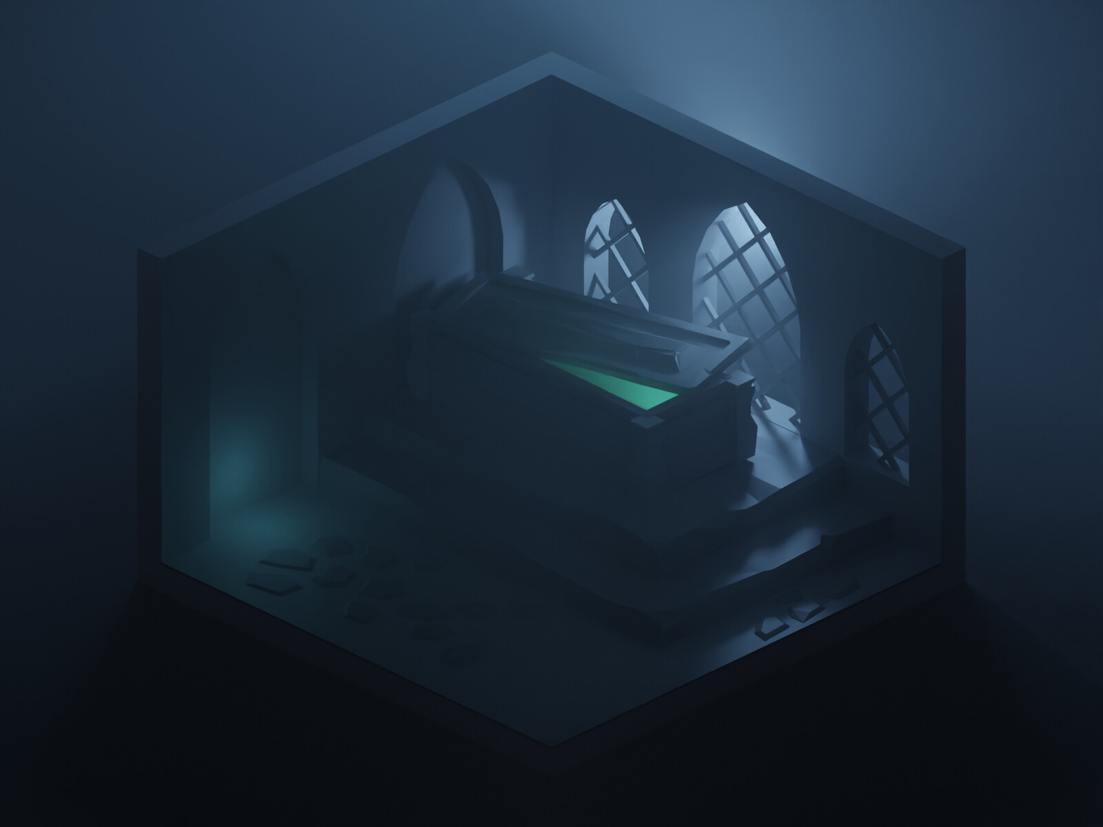ArtStation - склеп