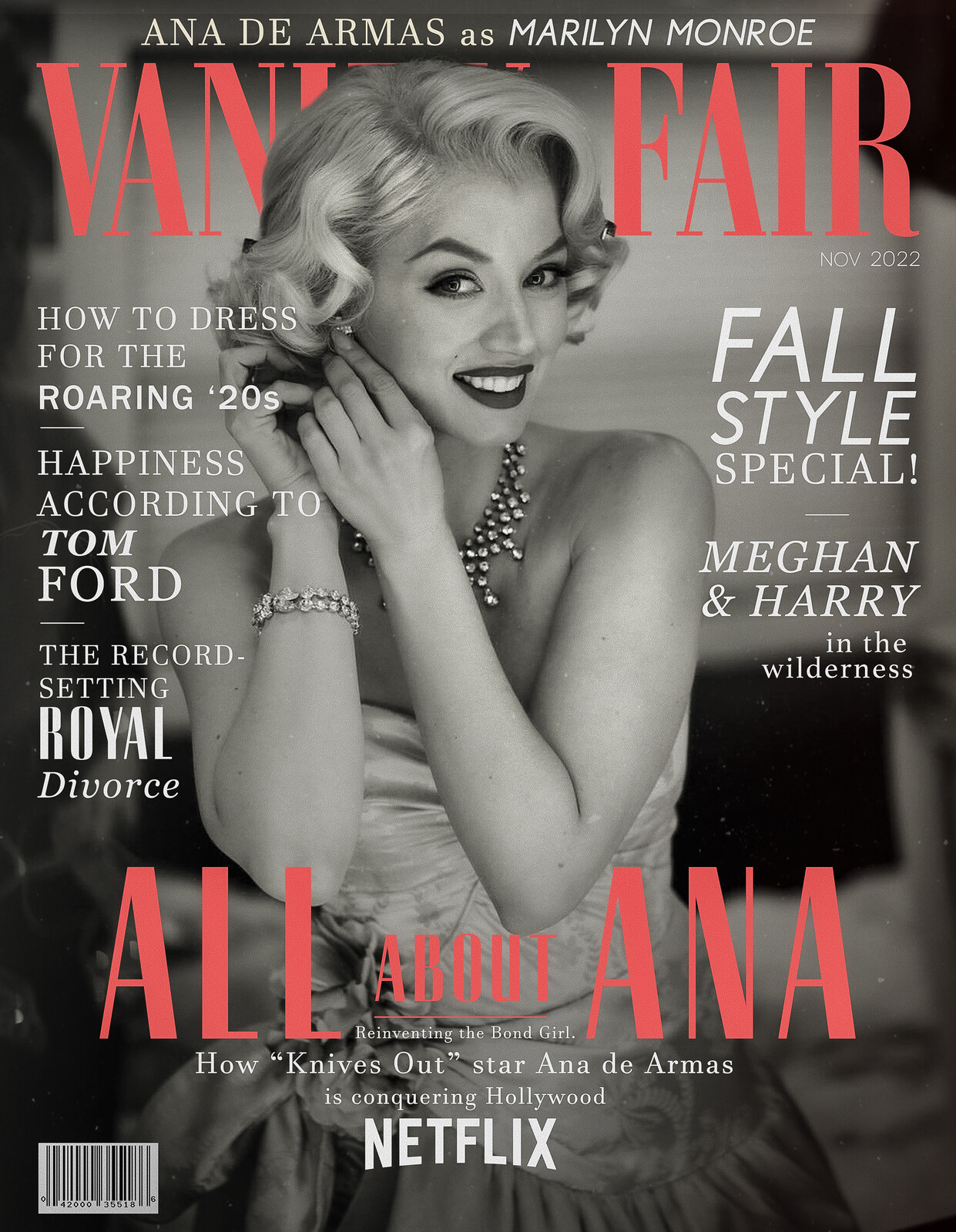 Magazine Cover - Blonde
