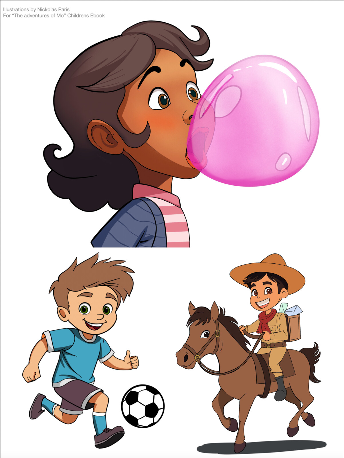 Commissioned Children's Illustrations 