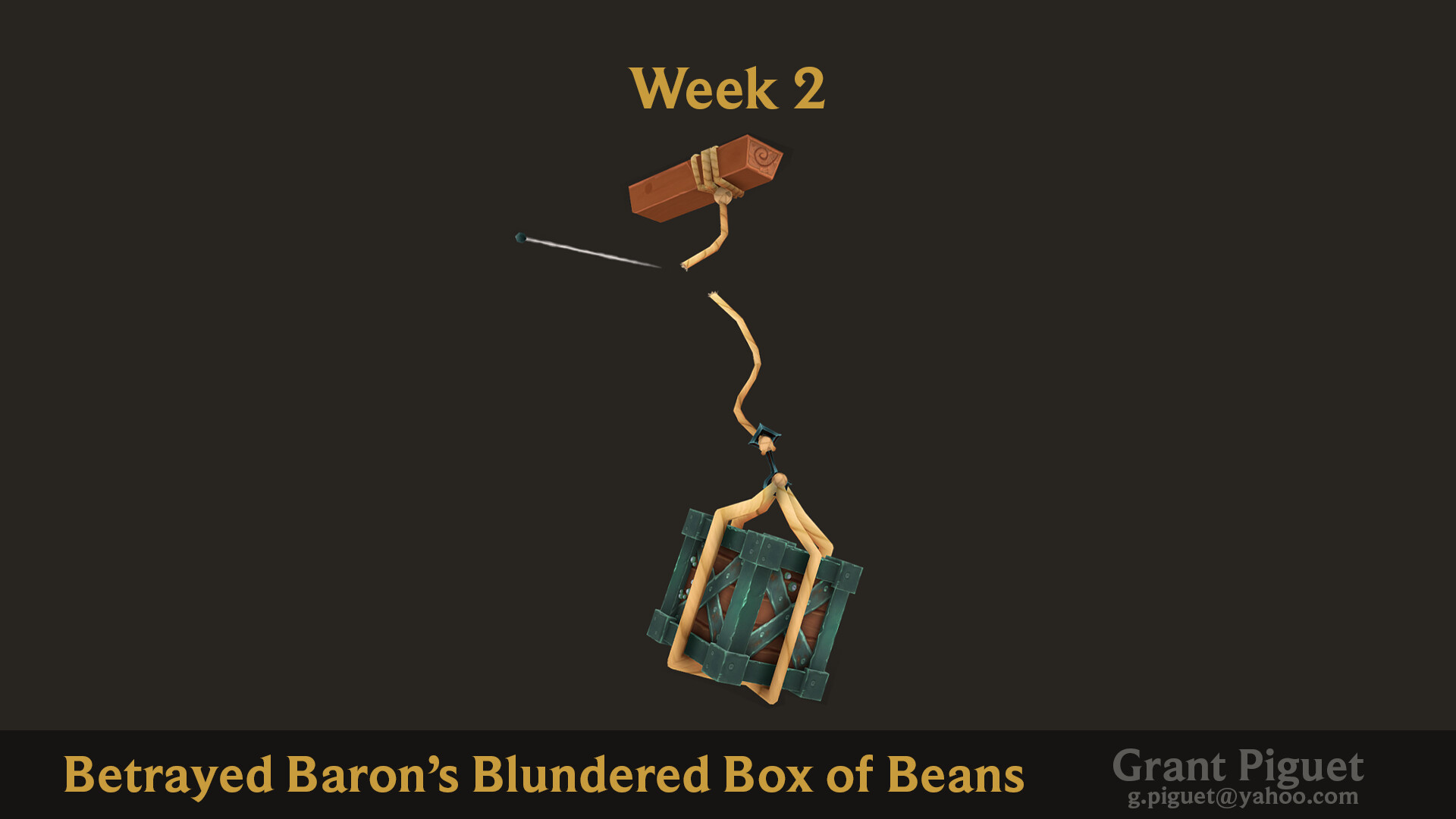 ArtStation - Betrayed Baron's Blundered Box O' Beans