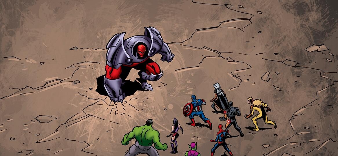 Marvel Comics Avengers Mobile Game Assets
